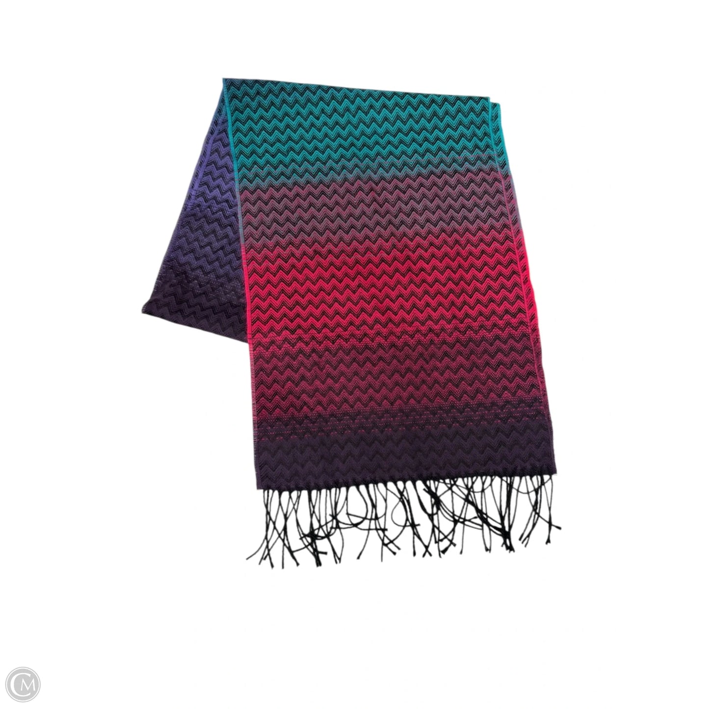 Long Scarf Winter By Softer than Cashmere D&Y In Pink & Purple
