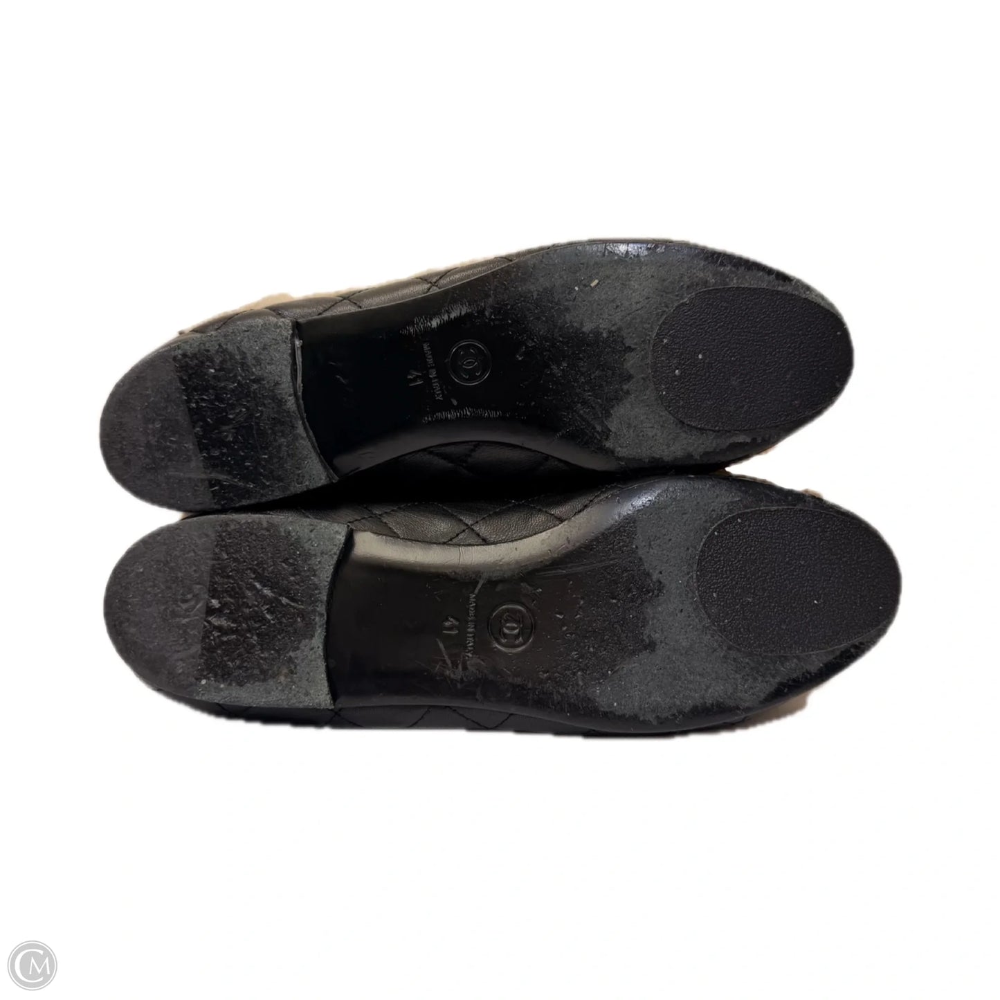 Shoes Luxury Designer By Chanel In Black, Size: 10.5