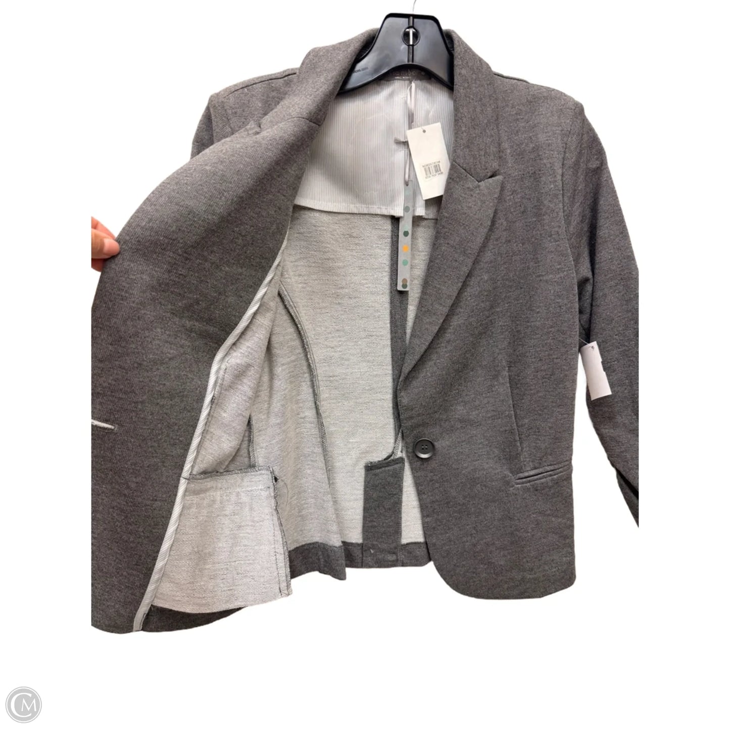 Blazer By Olivia Moon In Grey, Size: Xs