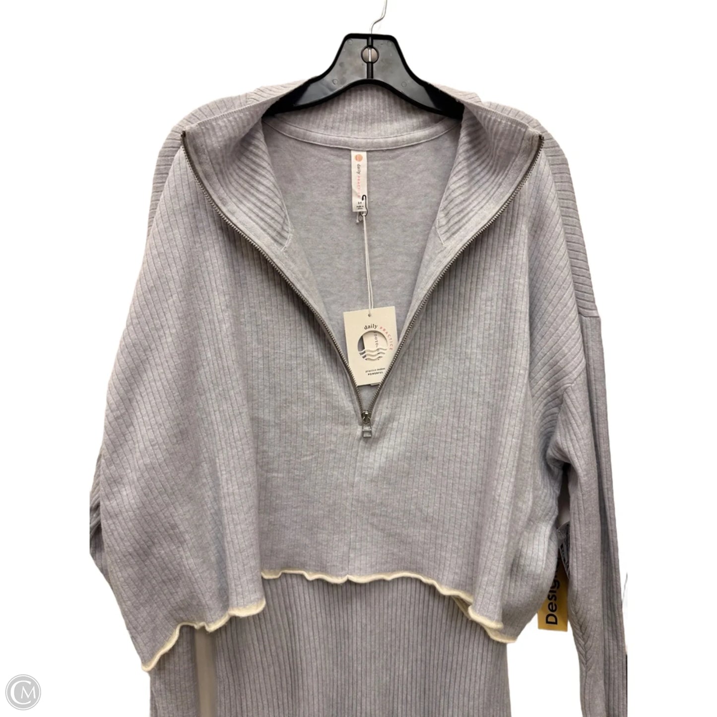 Dress Designer By Daily Practice By Anthropologie In Blue & Cream, Size: 3x