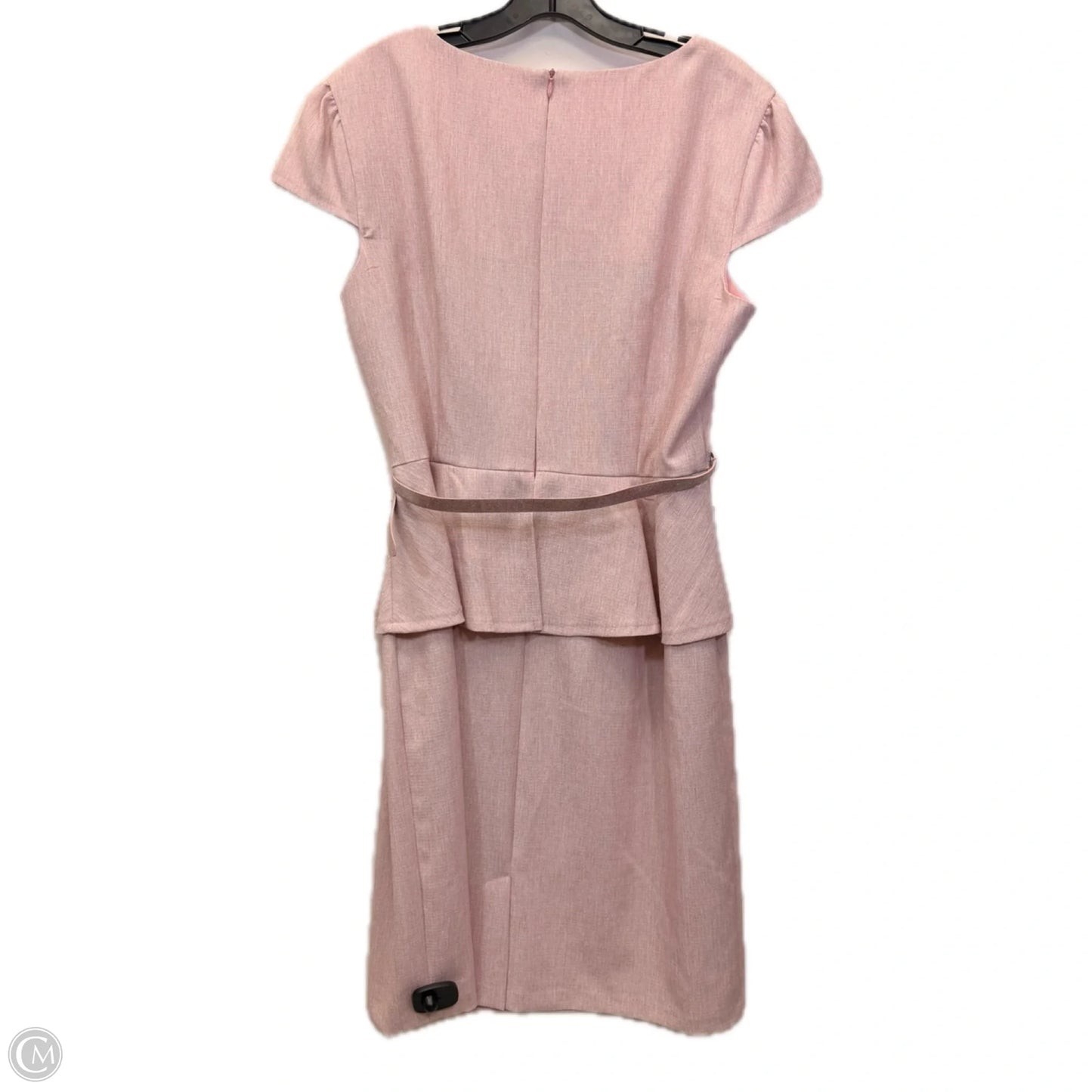 Dress Casual Midi By Connected Apparel In Pink, Size: Xl