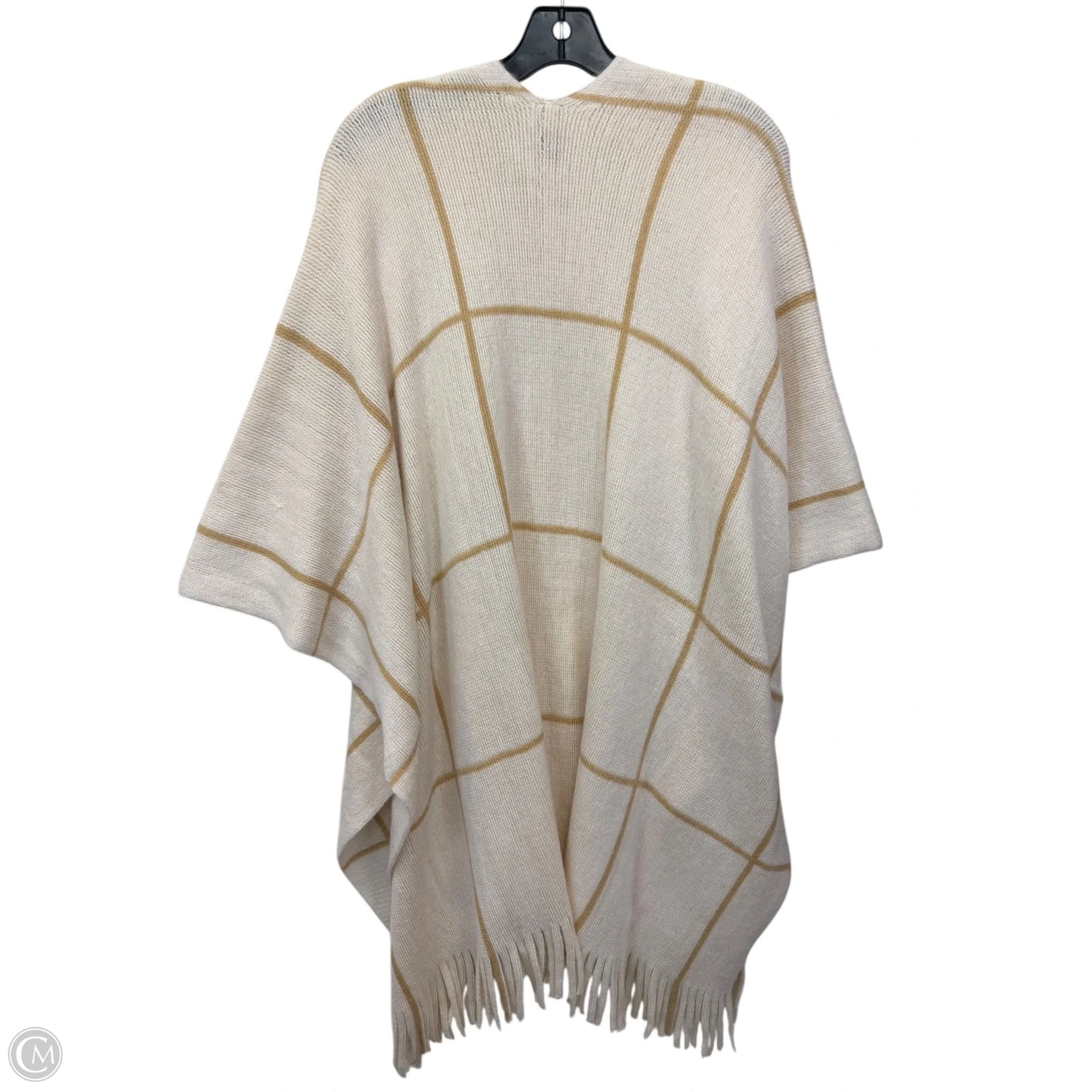 Shawl By Lane Bryant In Cream & Tan, Size: Osfm