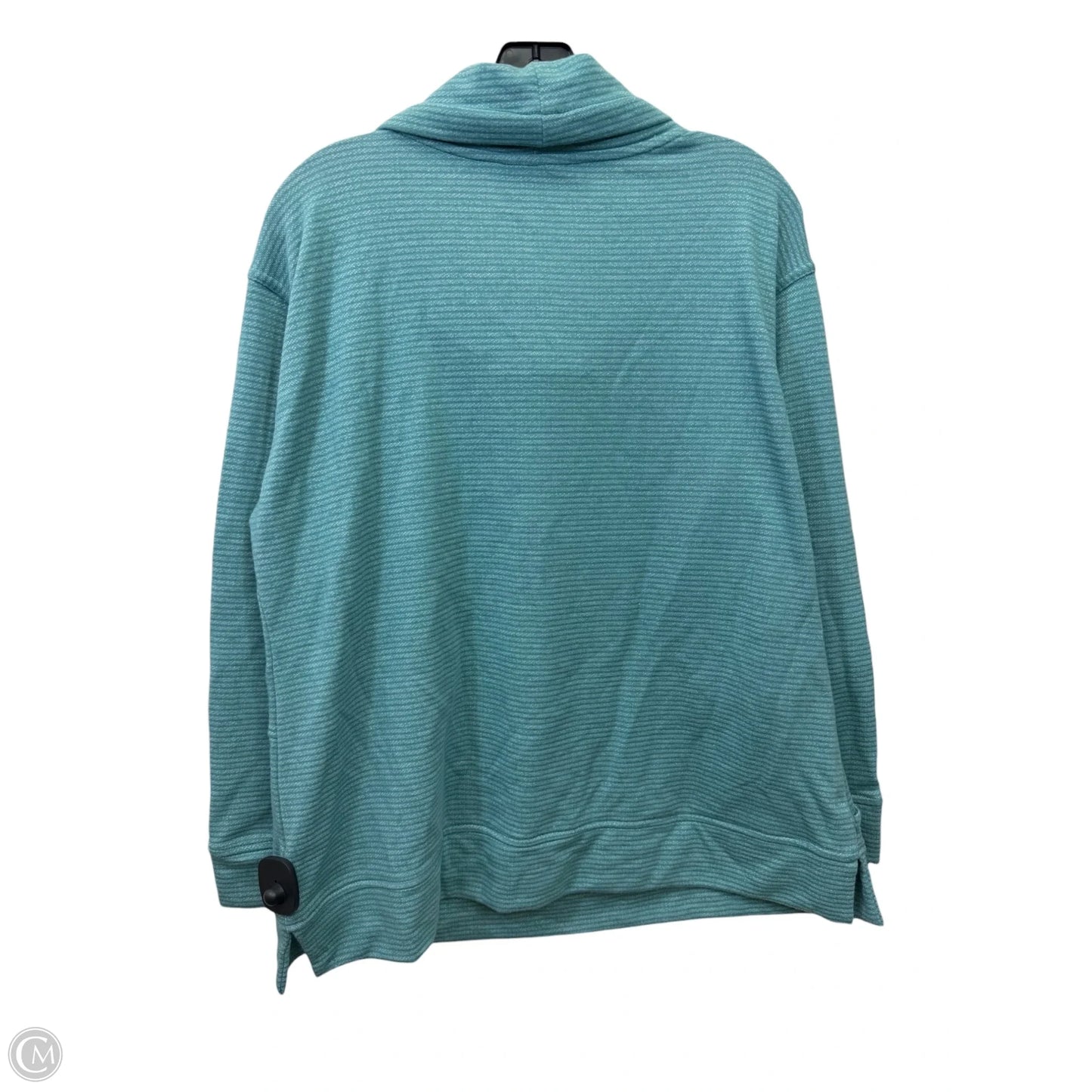 Top Long Sleeve By Cj Banks In Teal, Size: 0x