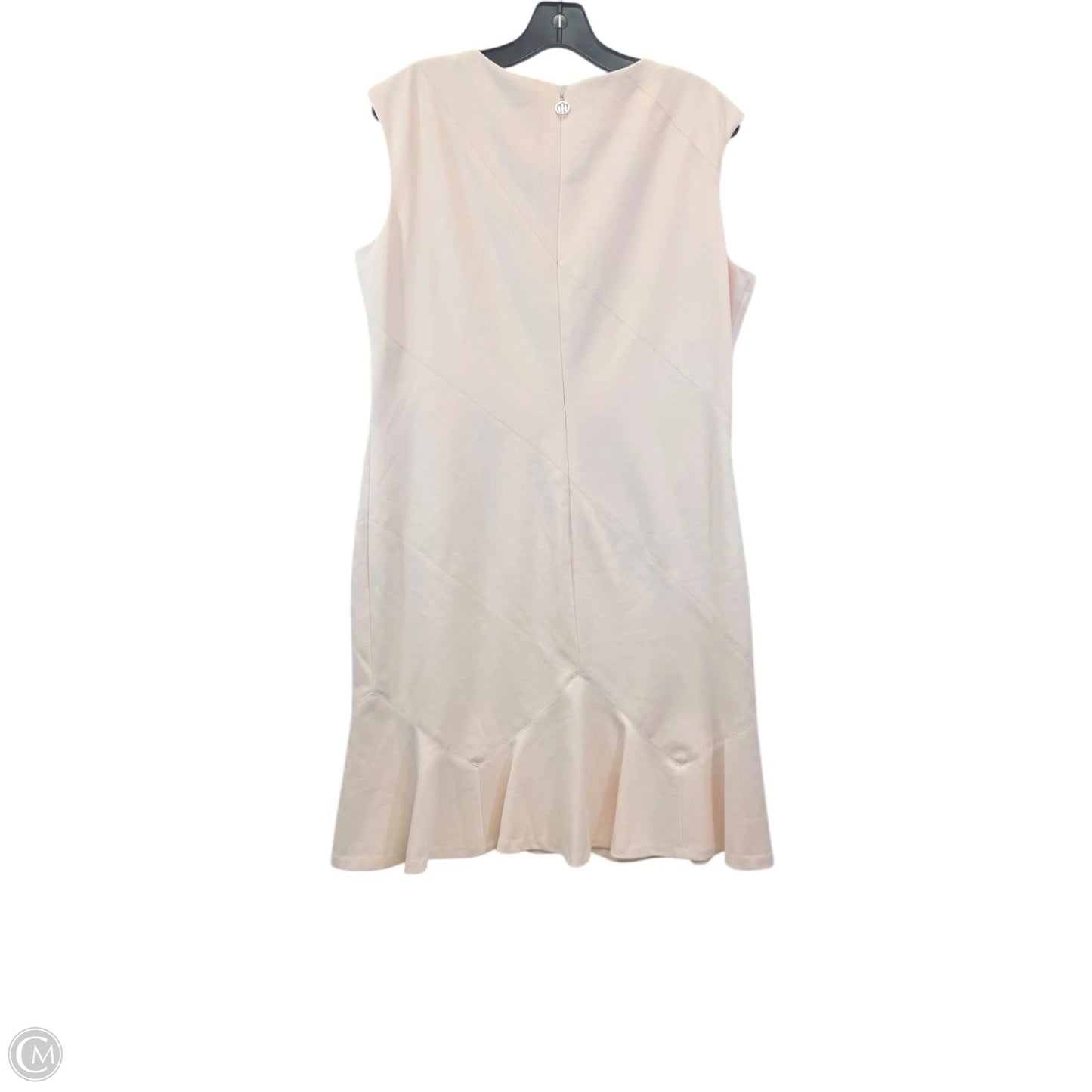 Dress Casual Midi By Tommy Hilfiger In Pink, Size: Xl