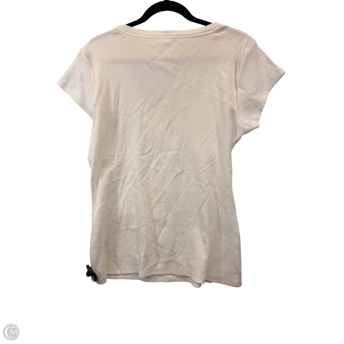 Top Short Sleeve By Pilcro In White, Size: Xl
