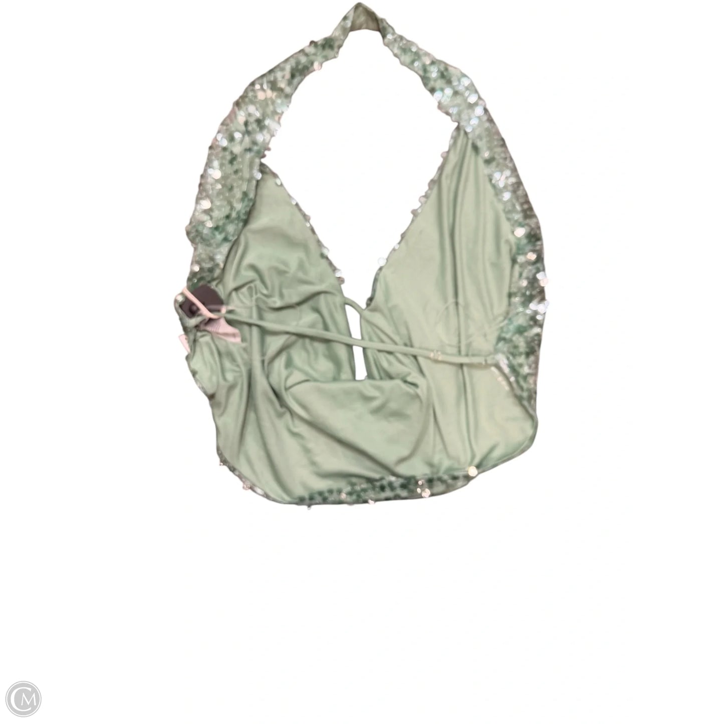 Top Sleeveless By PepperMayo In Green, Size: 2x