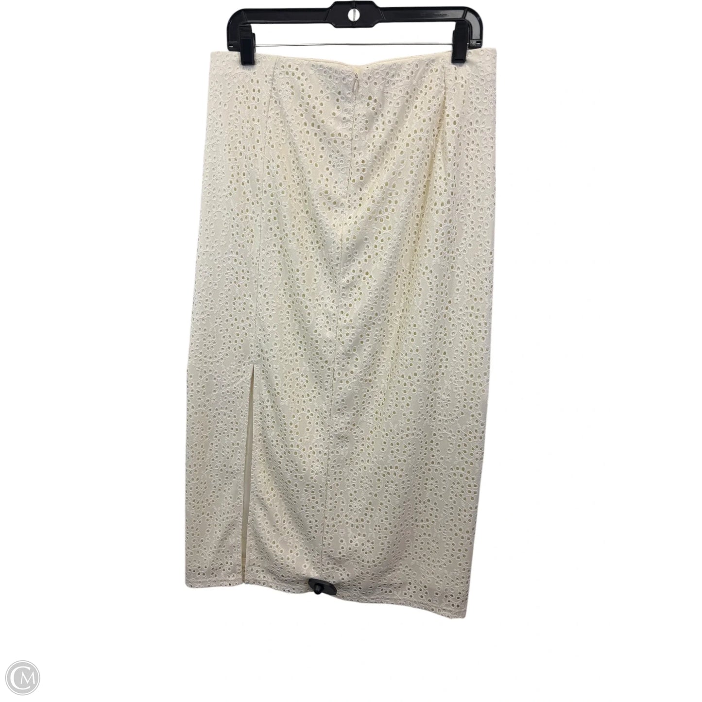 Skirt Maxi By A New Day In Cream, Size: L
