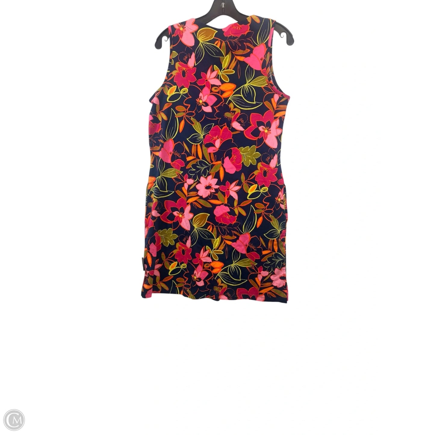Dress Casual Midi By Lands End In Floral Print, Size: S