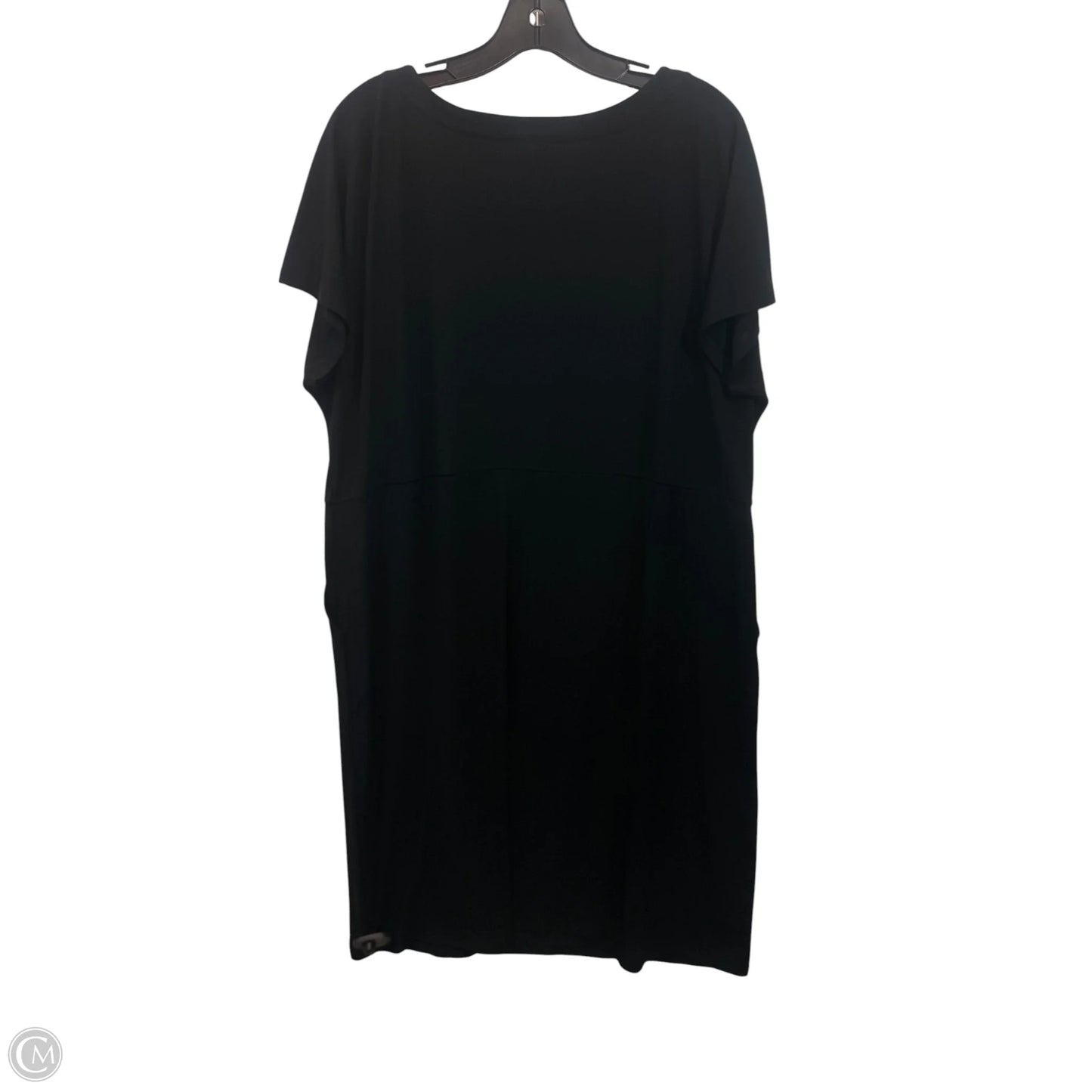 Dress Casual Midi By J. Jill In Black, Size: Xl