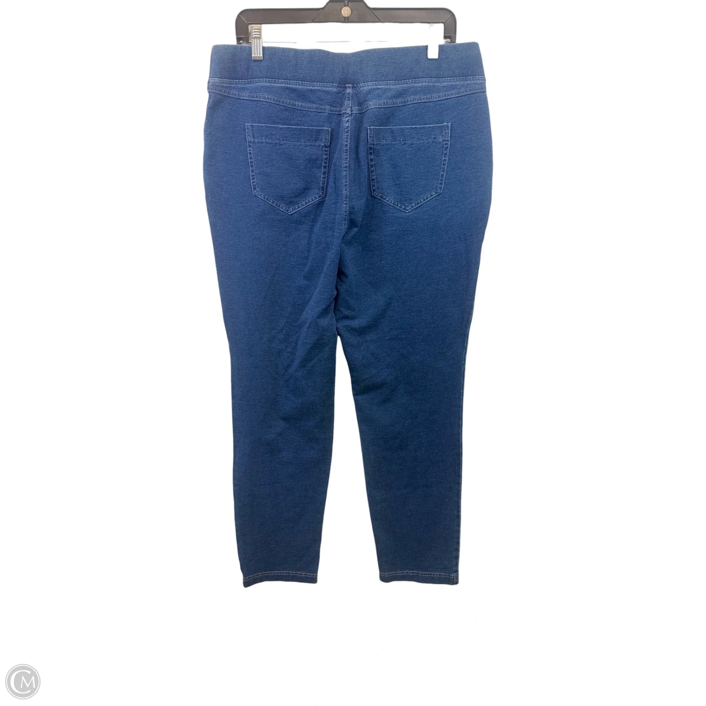 Jeans Jeggings By J. Jill In Blue Denim, Size: L