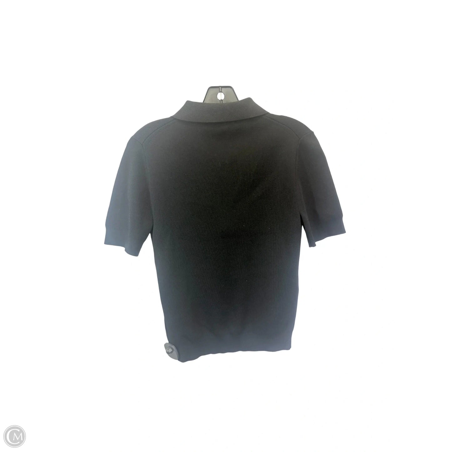 Top Short Sleeve By Michael By Michael Kors In Black & Gold, Size: M