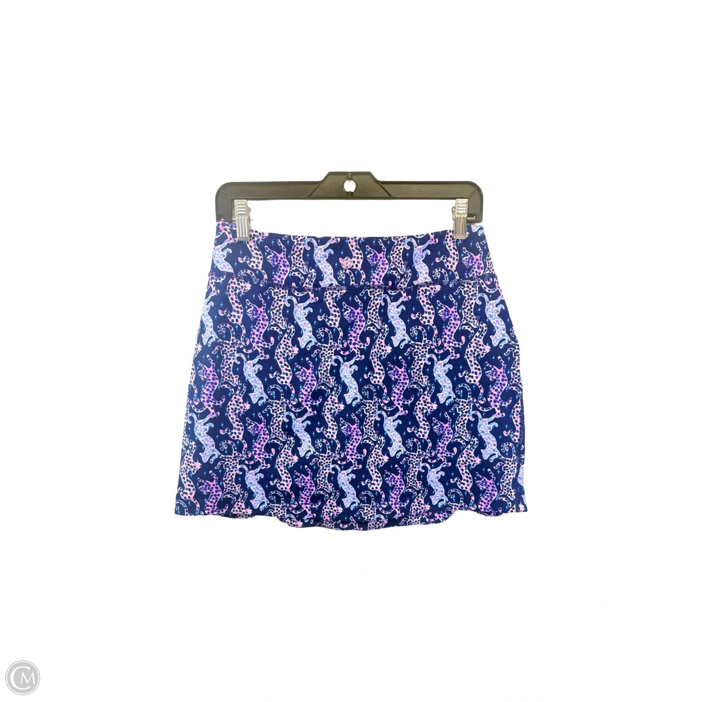 Skort Designer By Lilly Pulitzer In Blue & Pink, Size: M