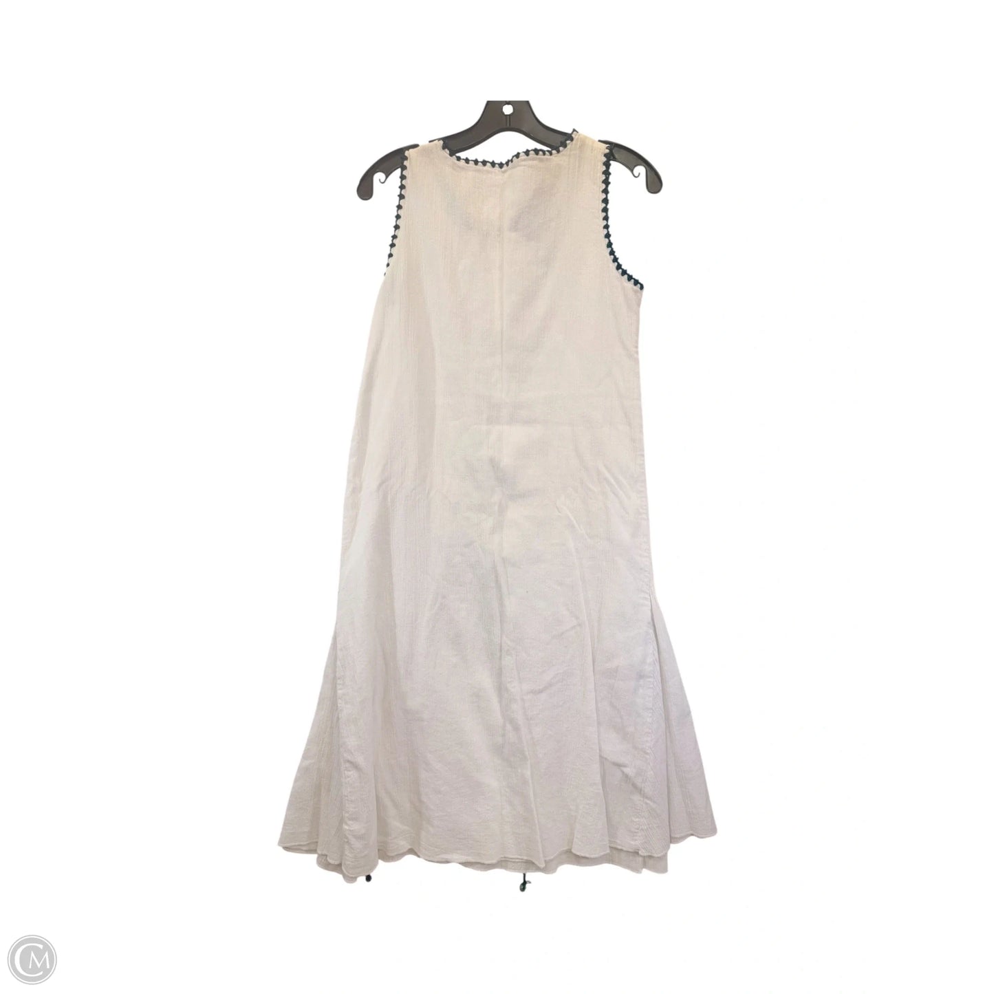 Dress Casual Maxi By Desigual In White, Size: L