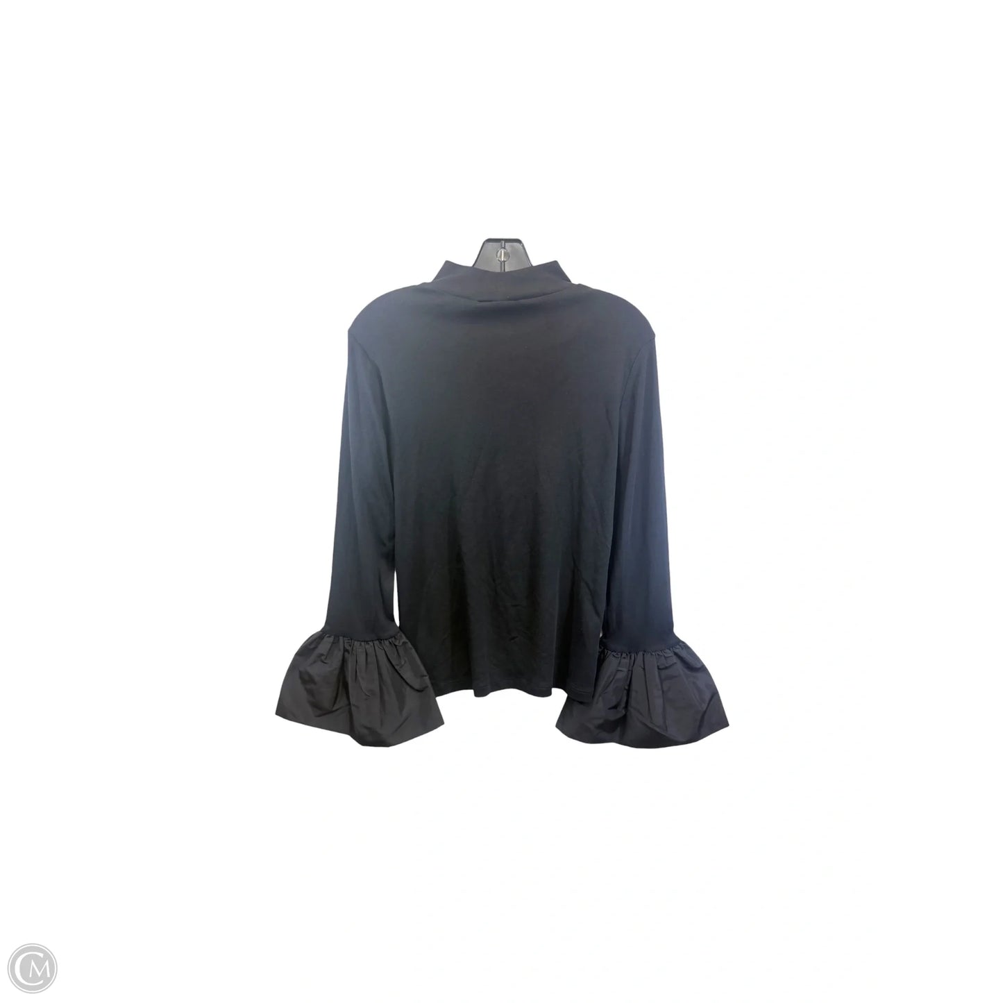 Top Long Sleeve By Ann Taylor In Black, Size: M