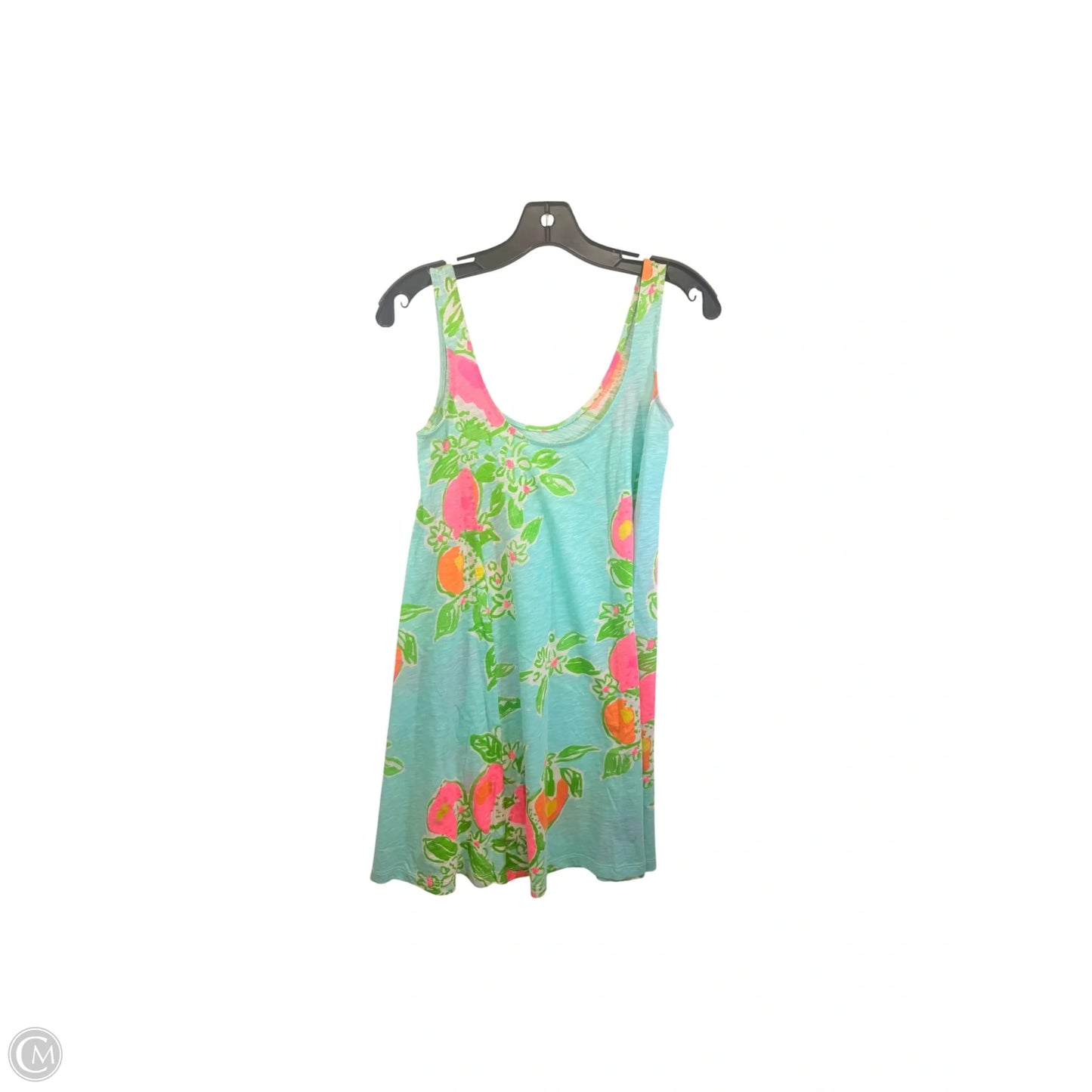 Dress Designer By Lilly Pulitzer In Blue & Green, Size: Xs