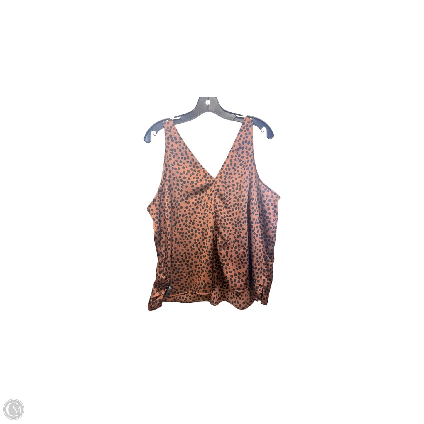 Top Sleeveless By Old Navy In Animal Print, Size: Xl