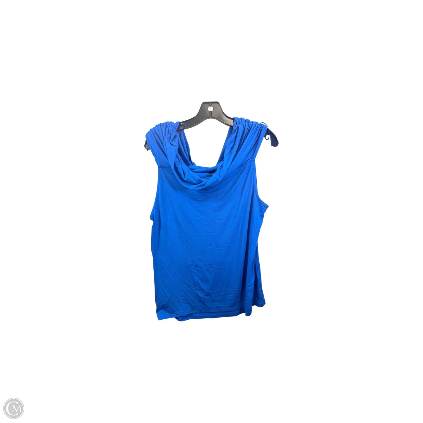 Top Short Sleeve By Inc In Blue, Size: Xl