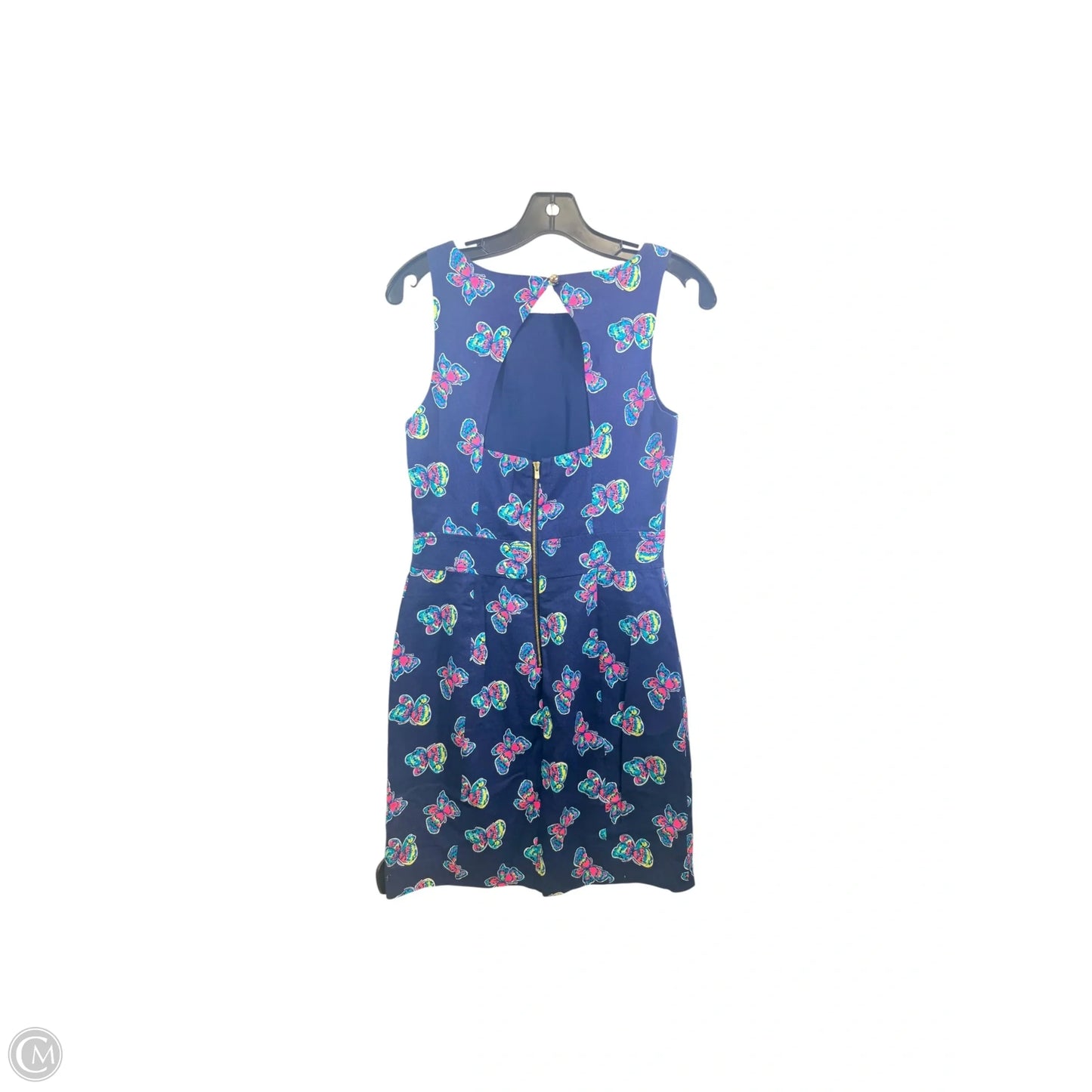 Dress Designer By Lilly Pulitzer In Blue & Pink, Size: 4