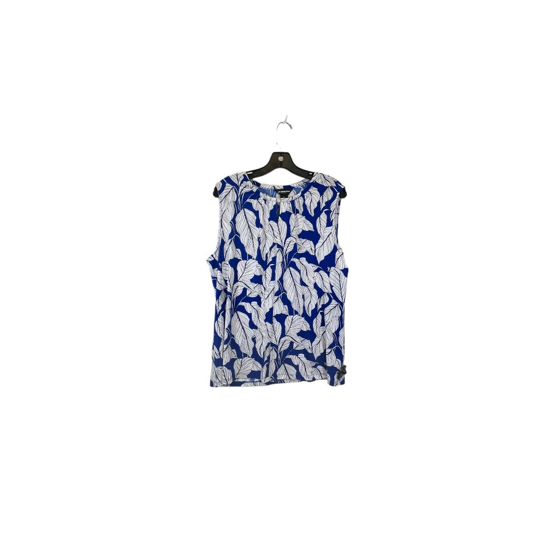 Top Sleeveless By Liz Claiborne Size: Xl