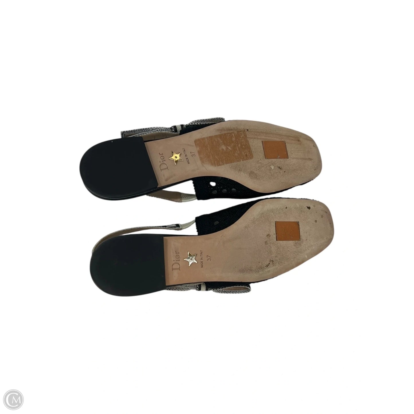 Shoes Luxury Designer By Dior In Black, Size: 7