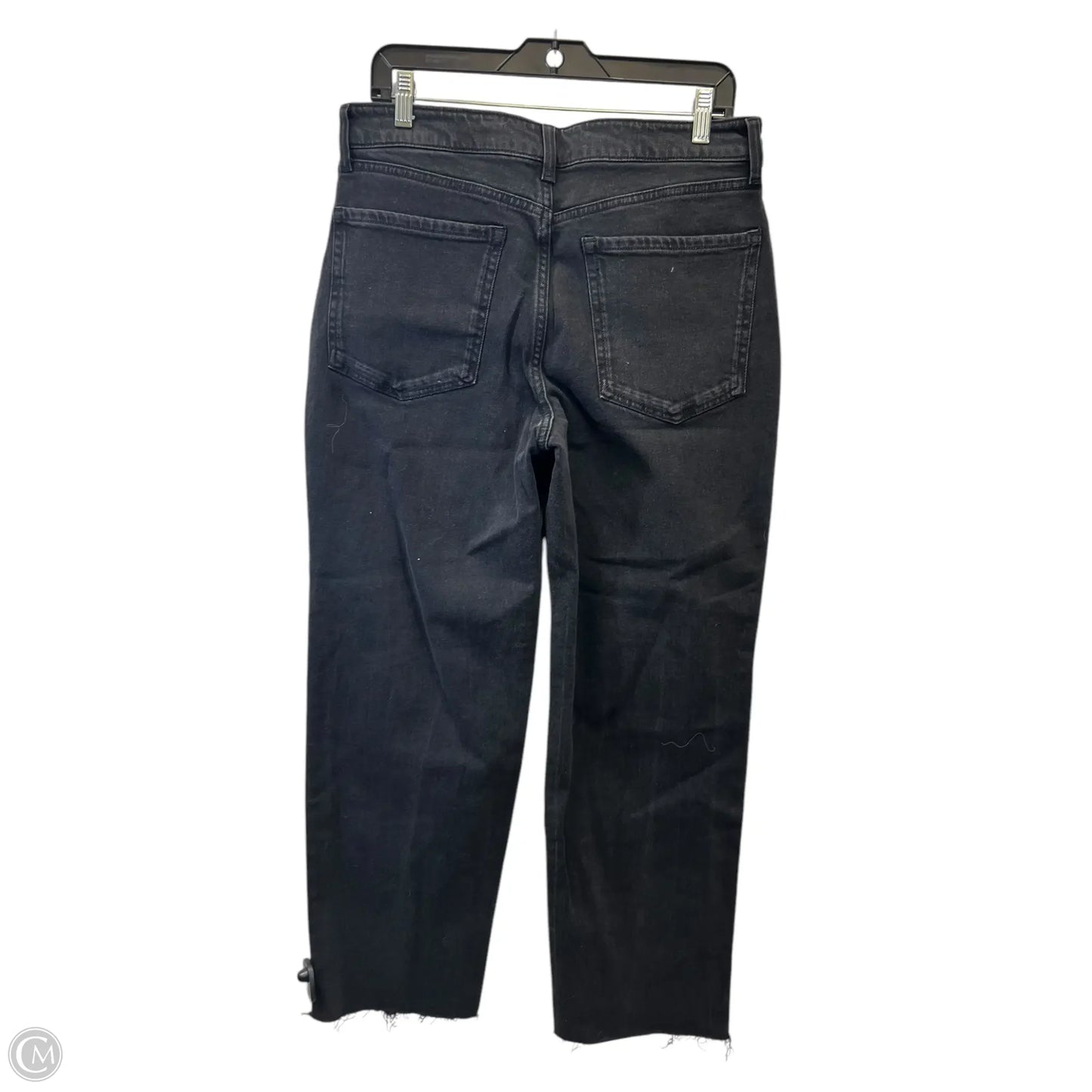 Jeans Wide Leg By Old Navy In Black Denim, Size: 12
