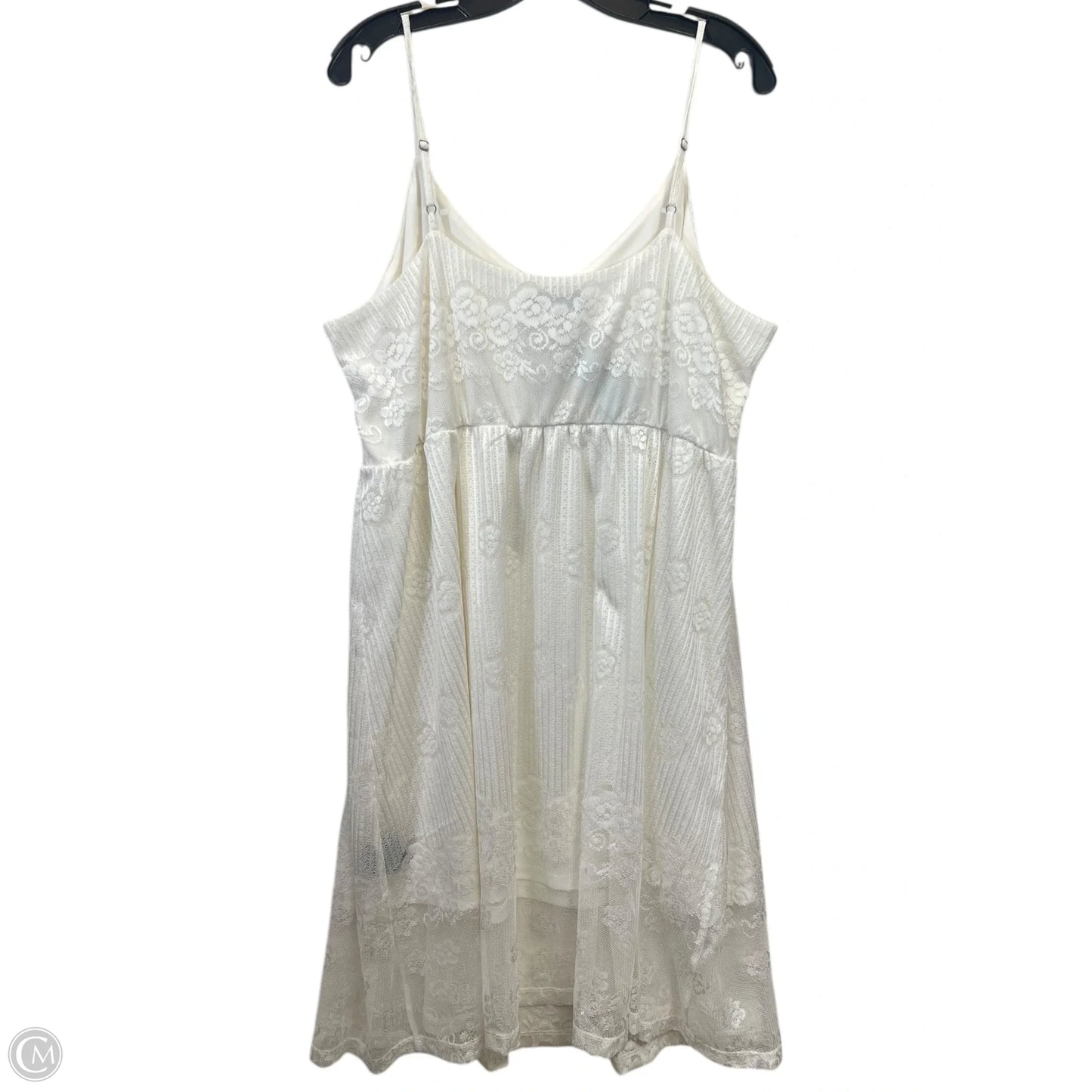 Dress Casual Midi By Libby Edelman In Cream, Size: Xxl
