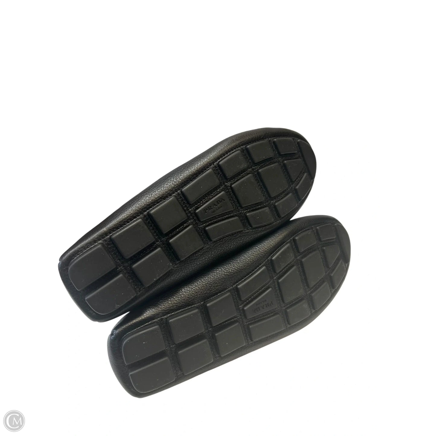 Shoes Luxury Designer By Prada In Black, Size: 7.5