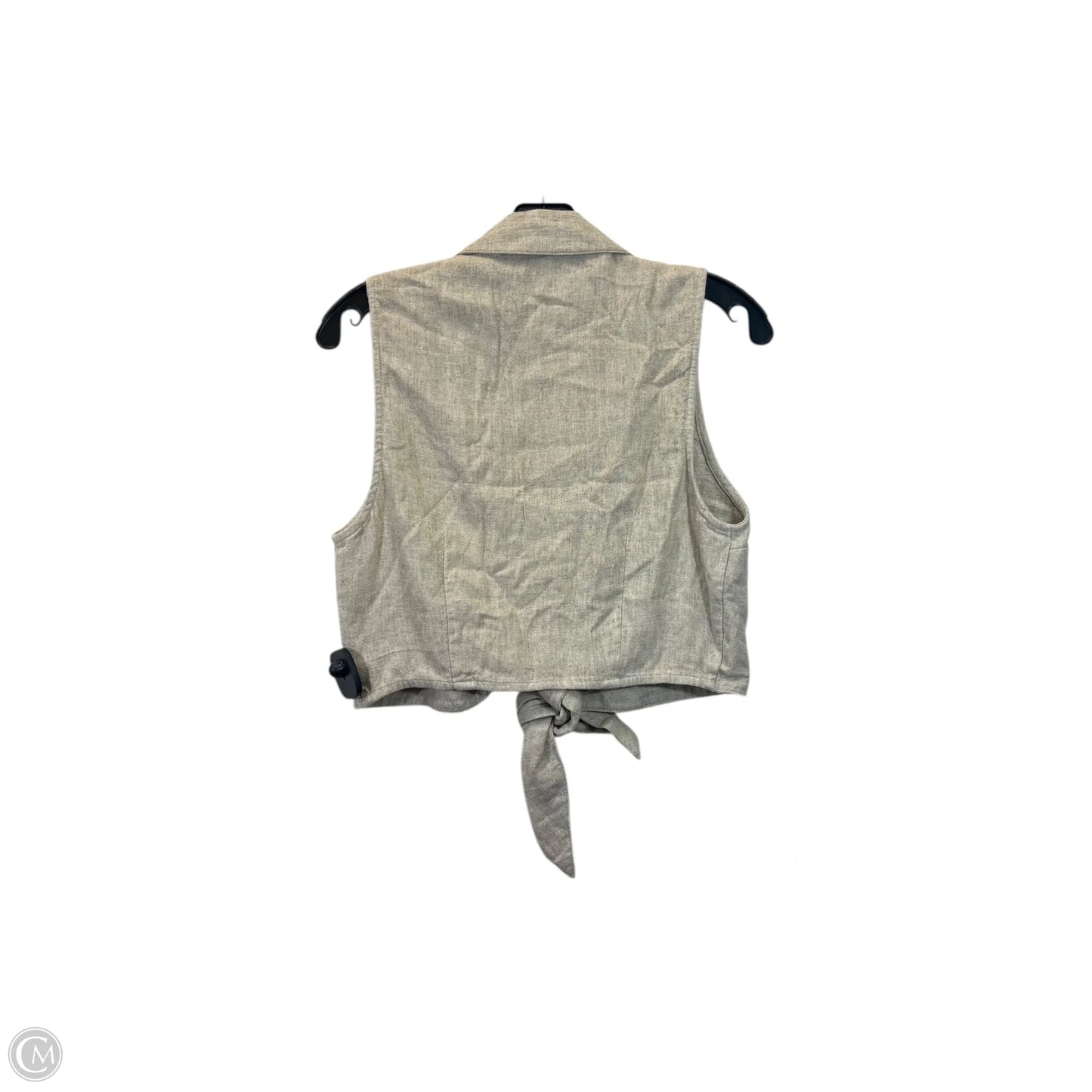 Vest Other By Abercrombie And Fitch In Tan, Size: S