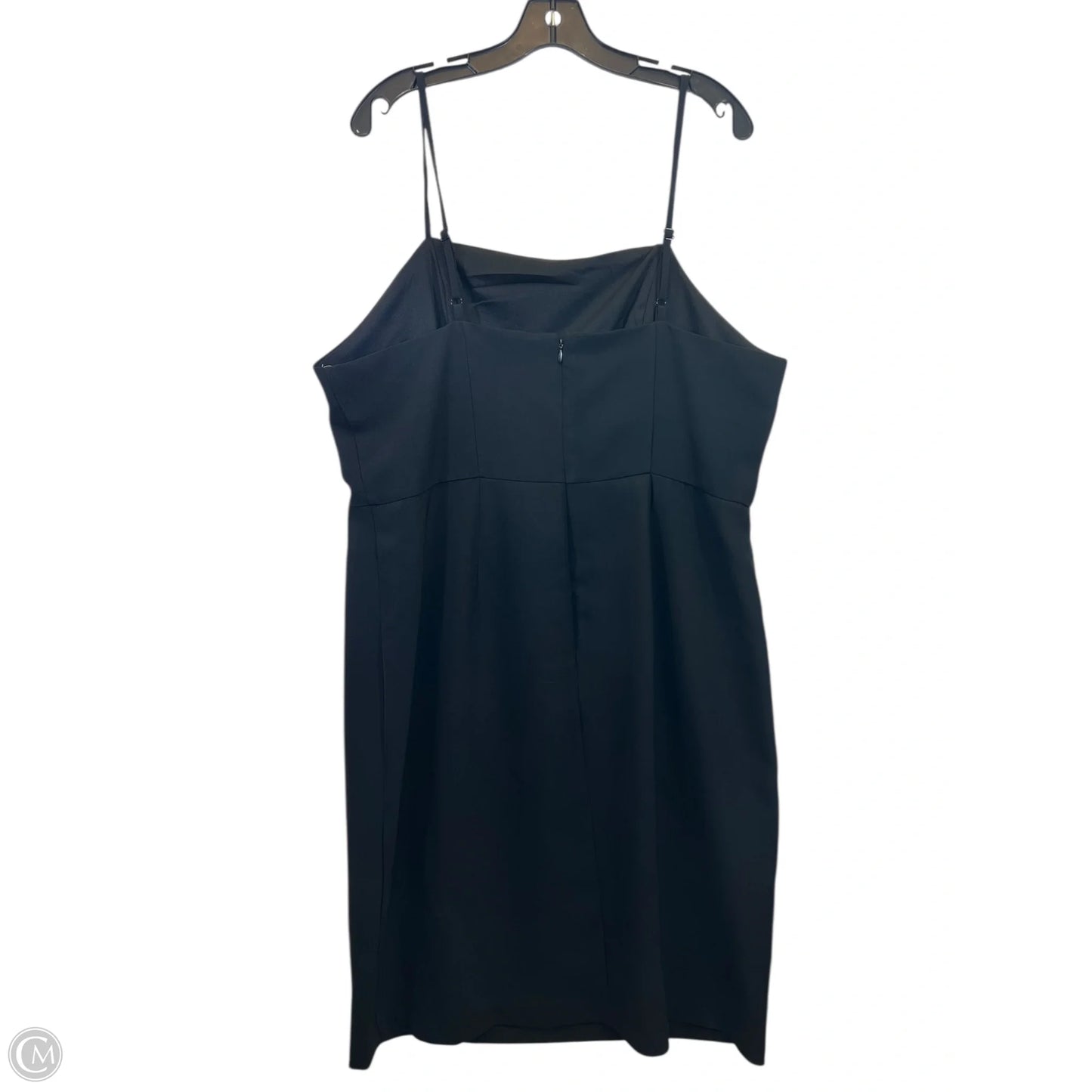Dress Casual Midi By Nine West Apparel In Black, Size: Xxl
