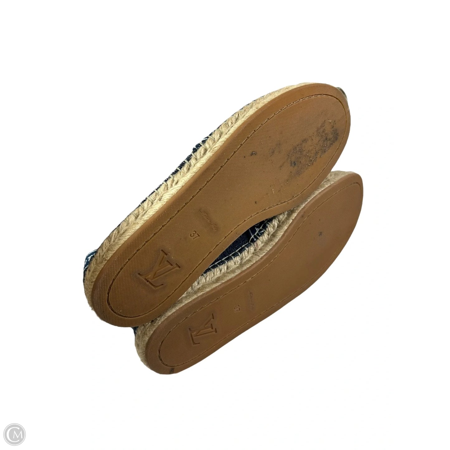 Shoes Luxury Designer By Louis Vuitton In Blue, Size: 7