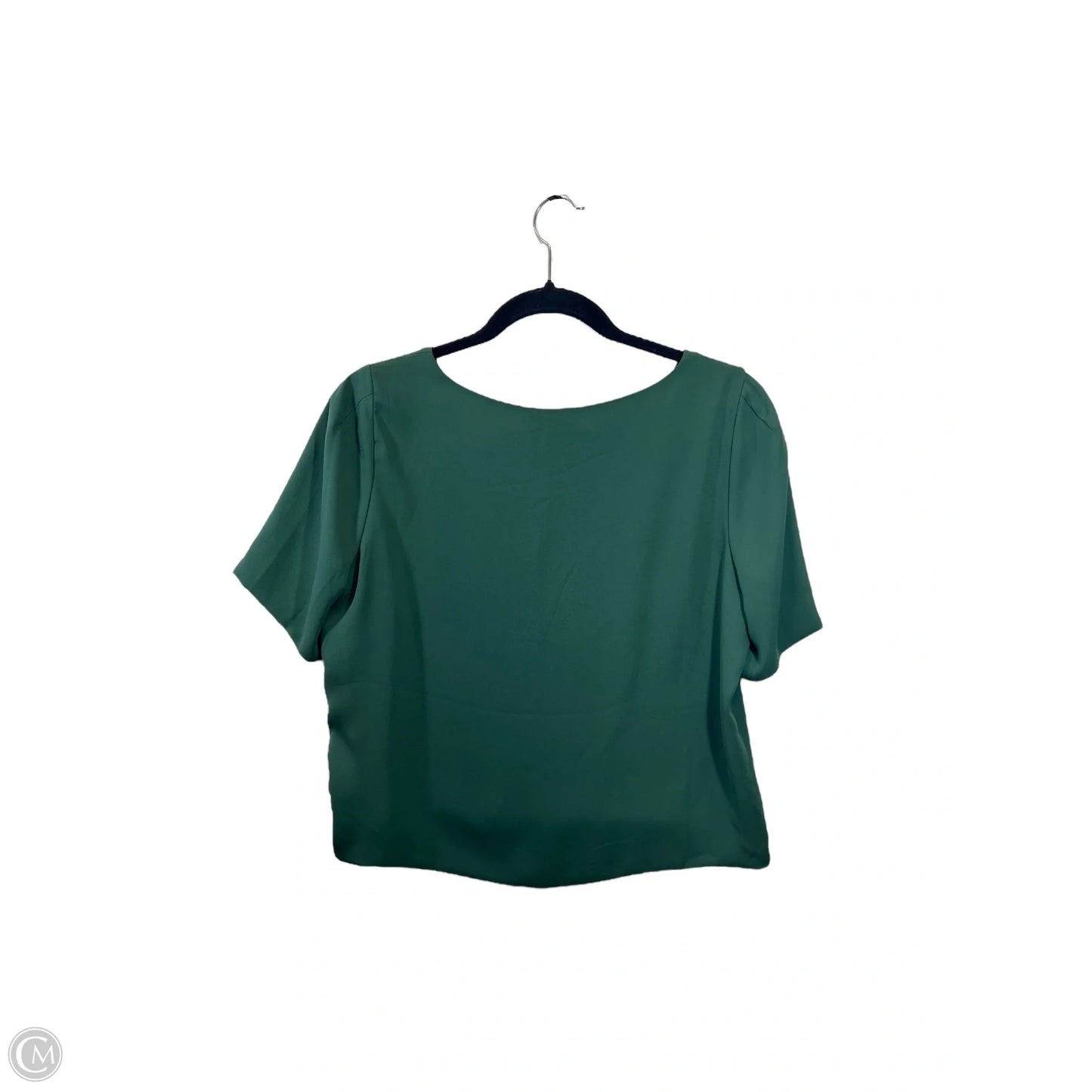 Top Short Sleeve Designer By Babaton In Green, Size: S