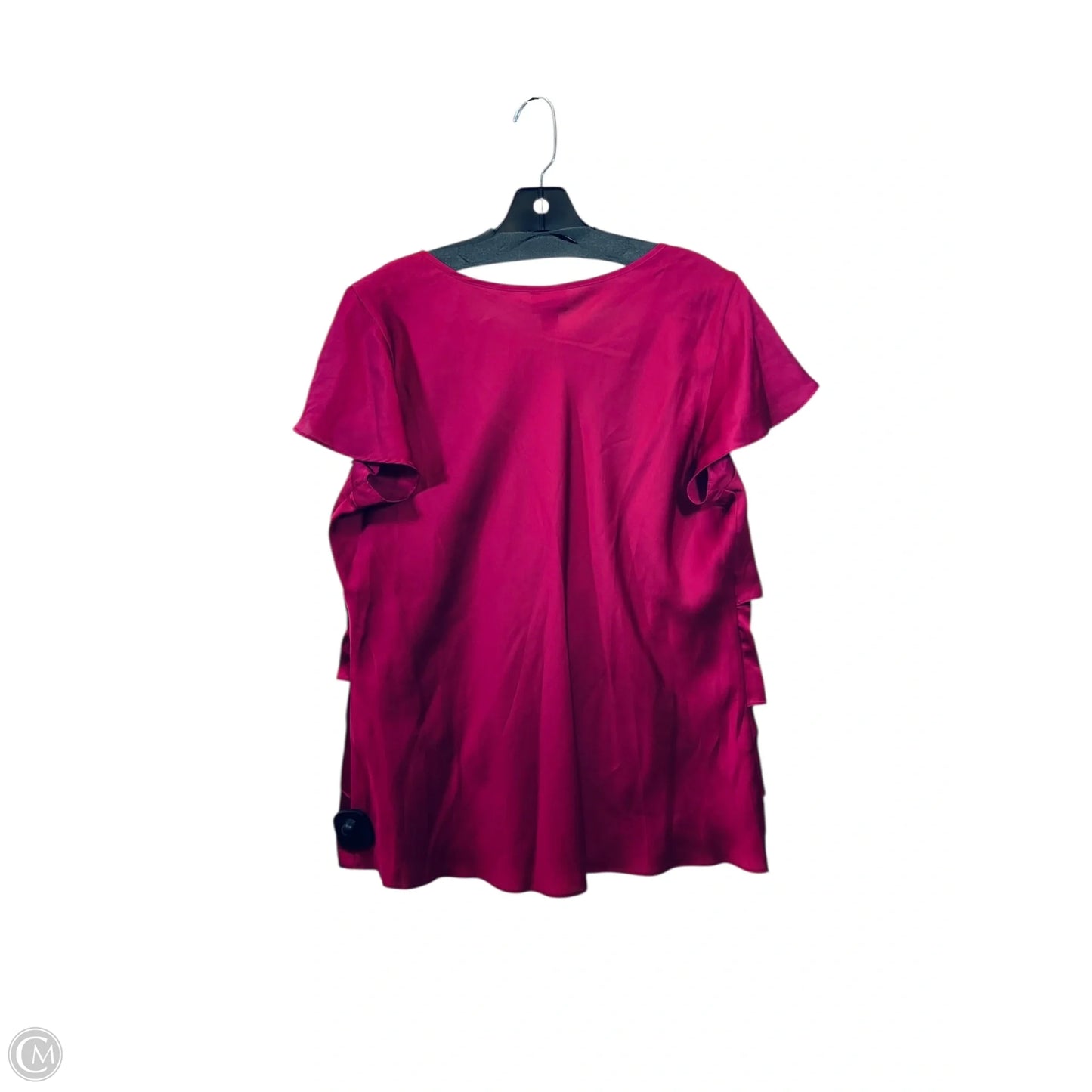 Top Short Sleeve By Worthington In Red, Size: Xl
