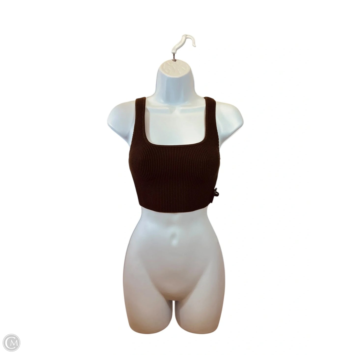 Top Sleeveless Designer By Babaton In Brown, Size: Xs