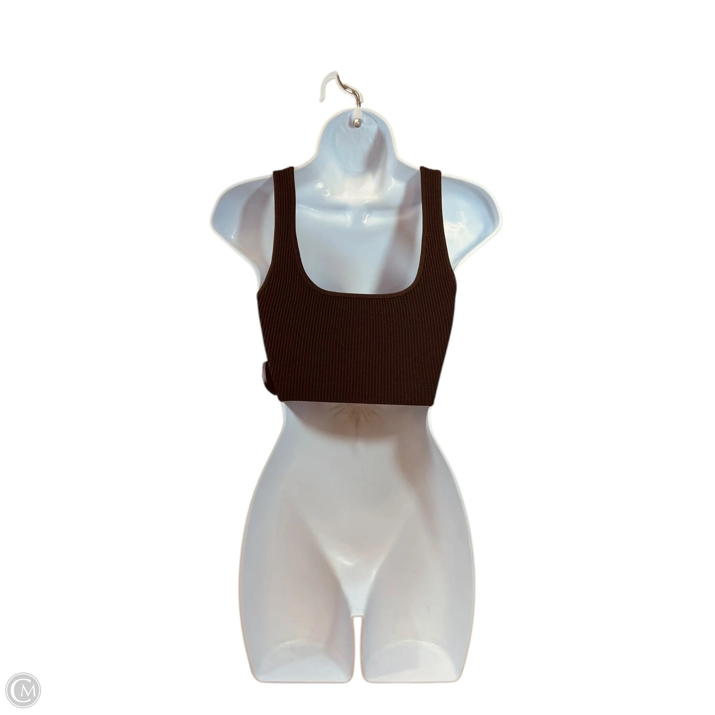 Top Sleeveless Designer By Babaton In Brown, Size: Xs