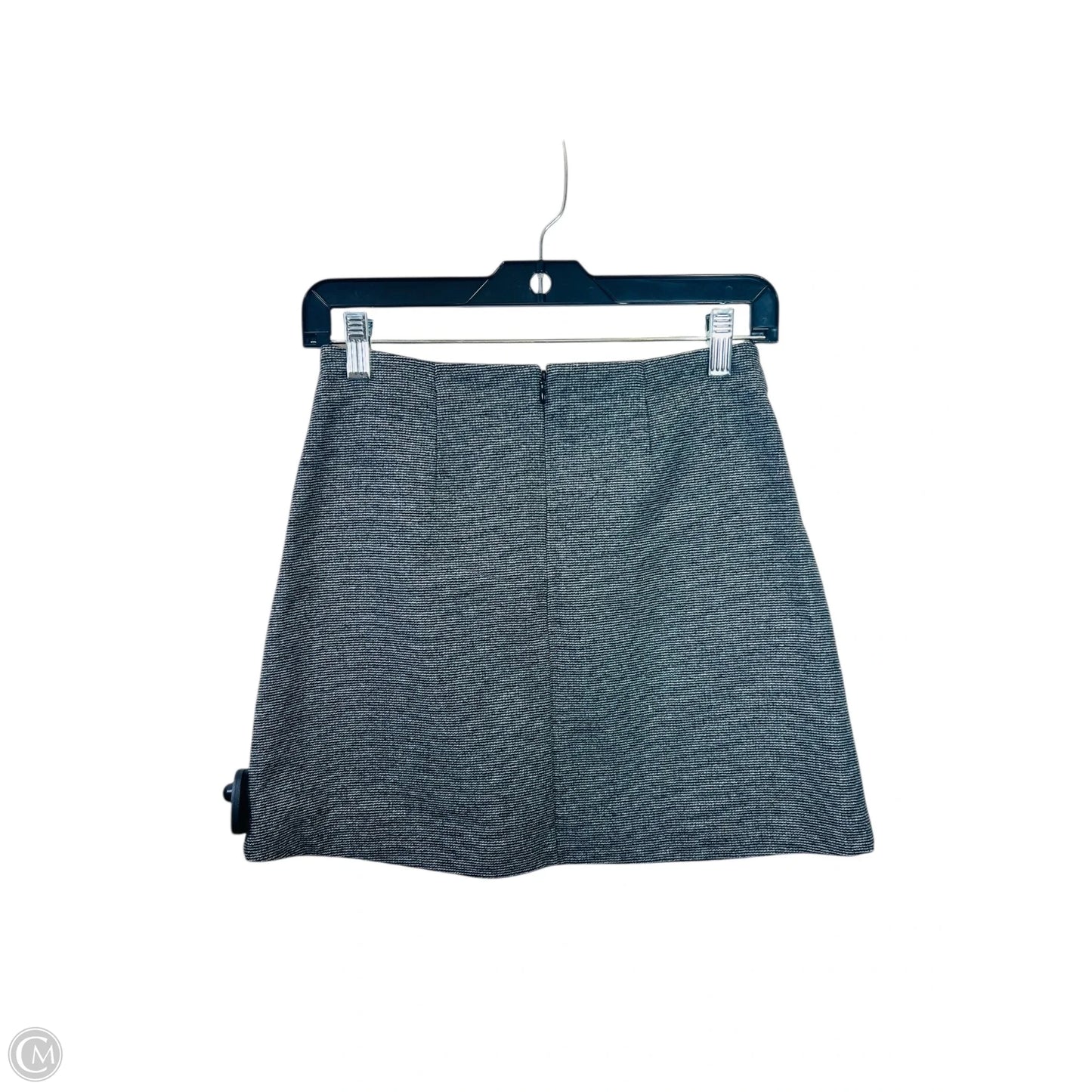 Skirt Designer By Wilfred In Black & Grey, Size: S