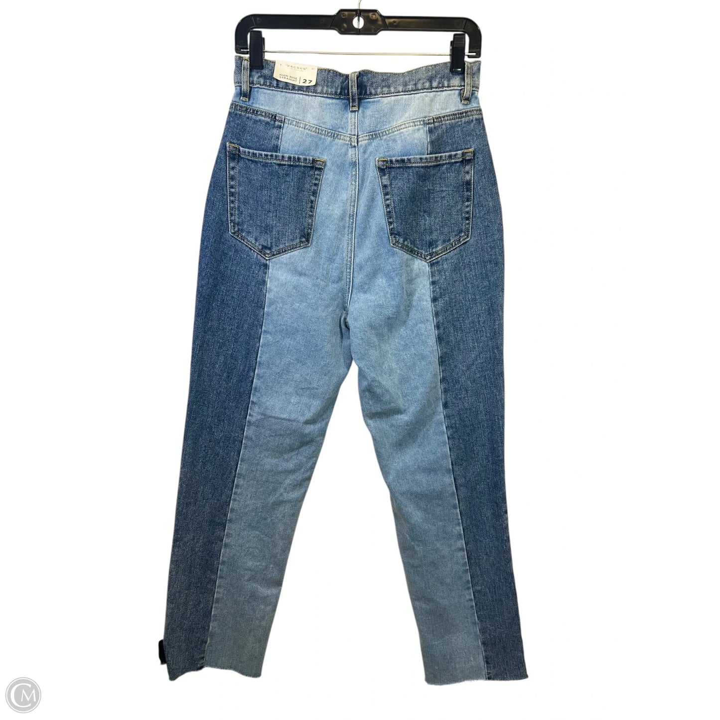 Jeans Straight By Pacsun In Blue Denim, Size: 4