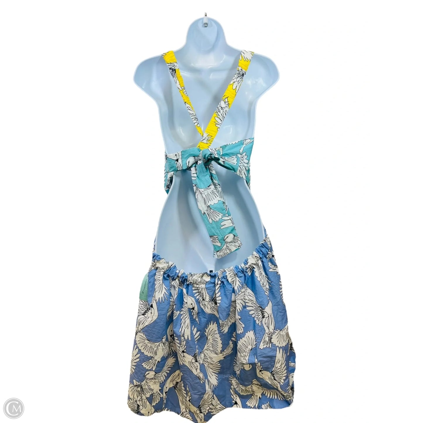 Dress Designer By Maeve In Blue & White, Size: 2x