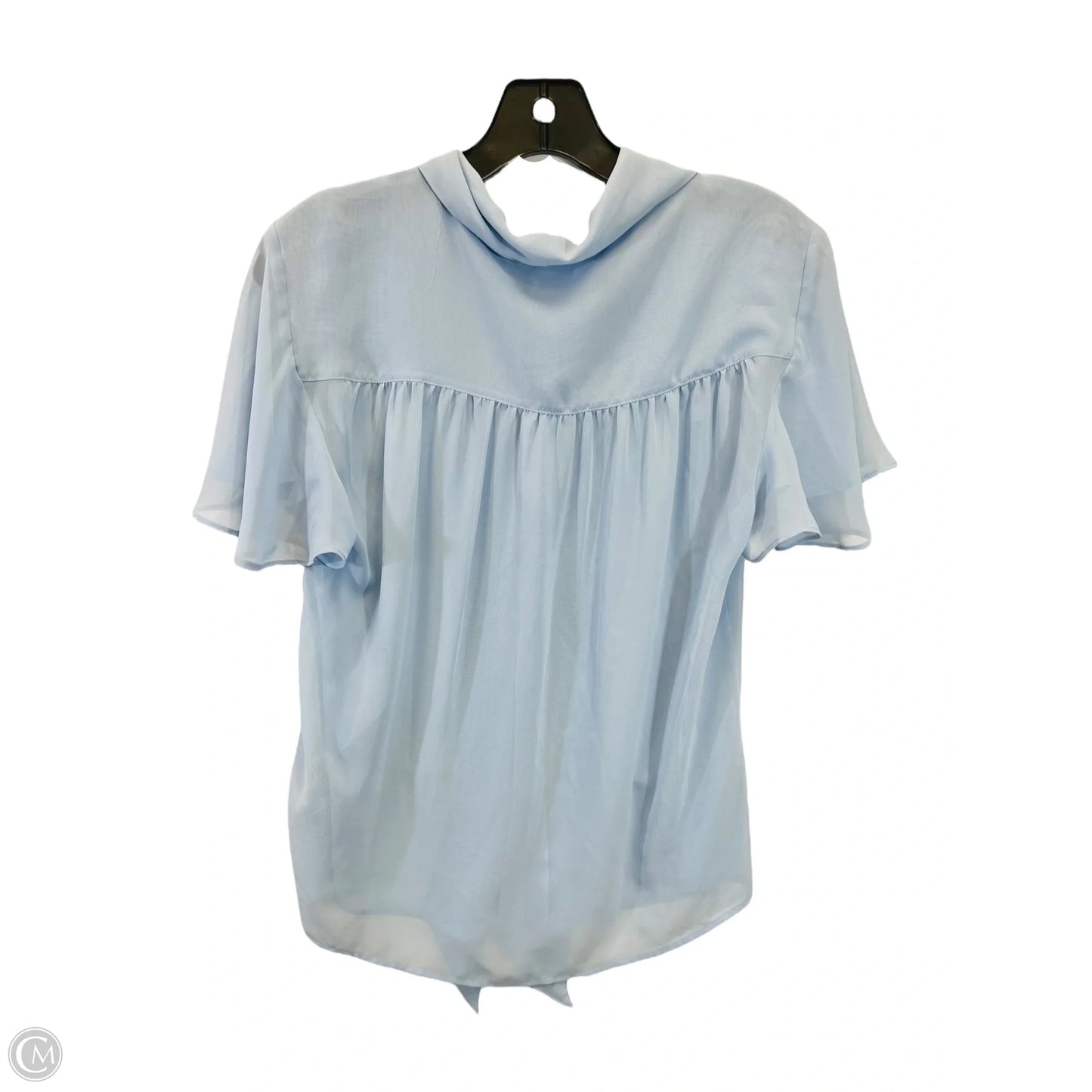 Top Short Sleeve By Calvin Klein In Blue, Size: M