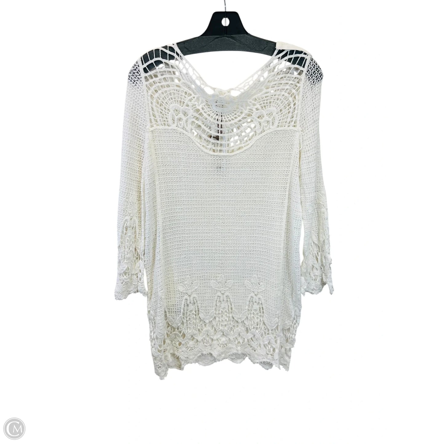 Swimwear Cover-up By Capri In White, Size: L