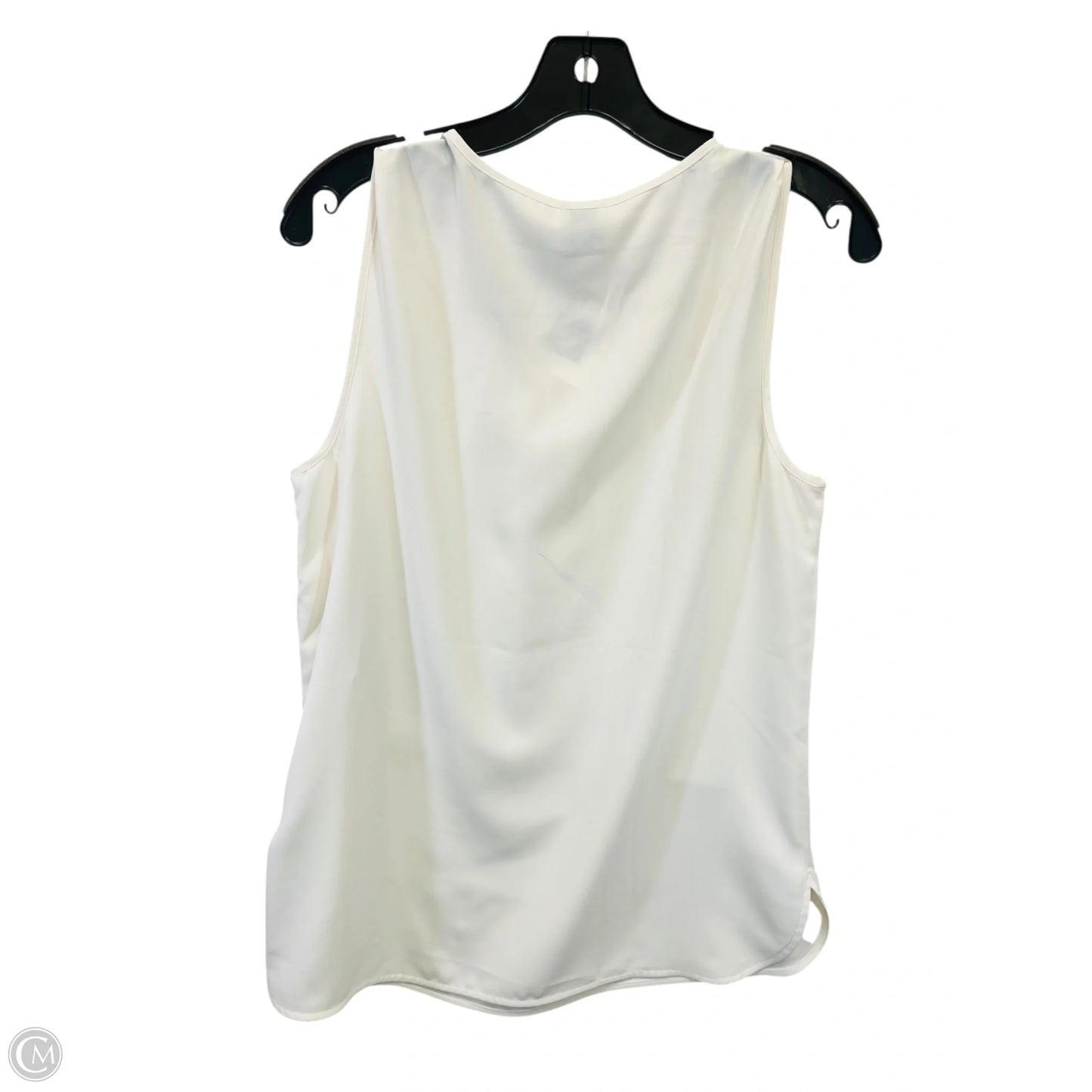 Top Sleeveless By Anne Klein In Cream, Size: S