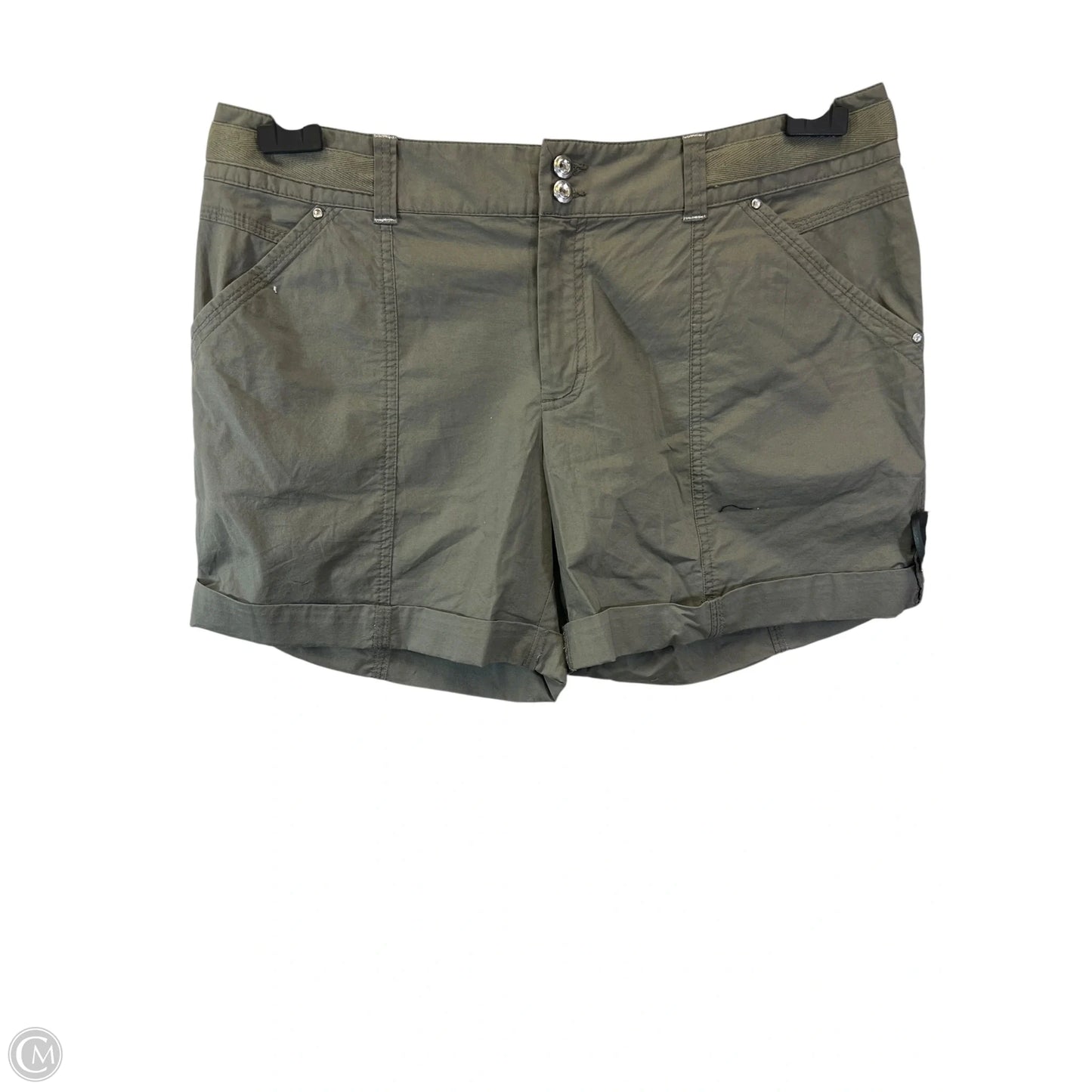 Shorts By Inc In Green, Size: 12