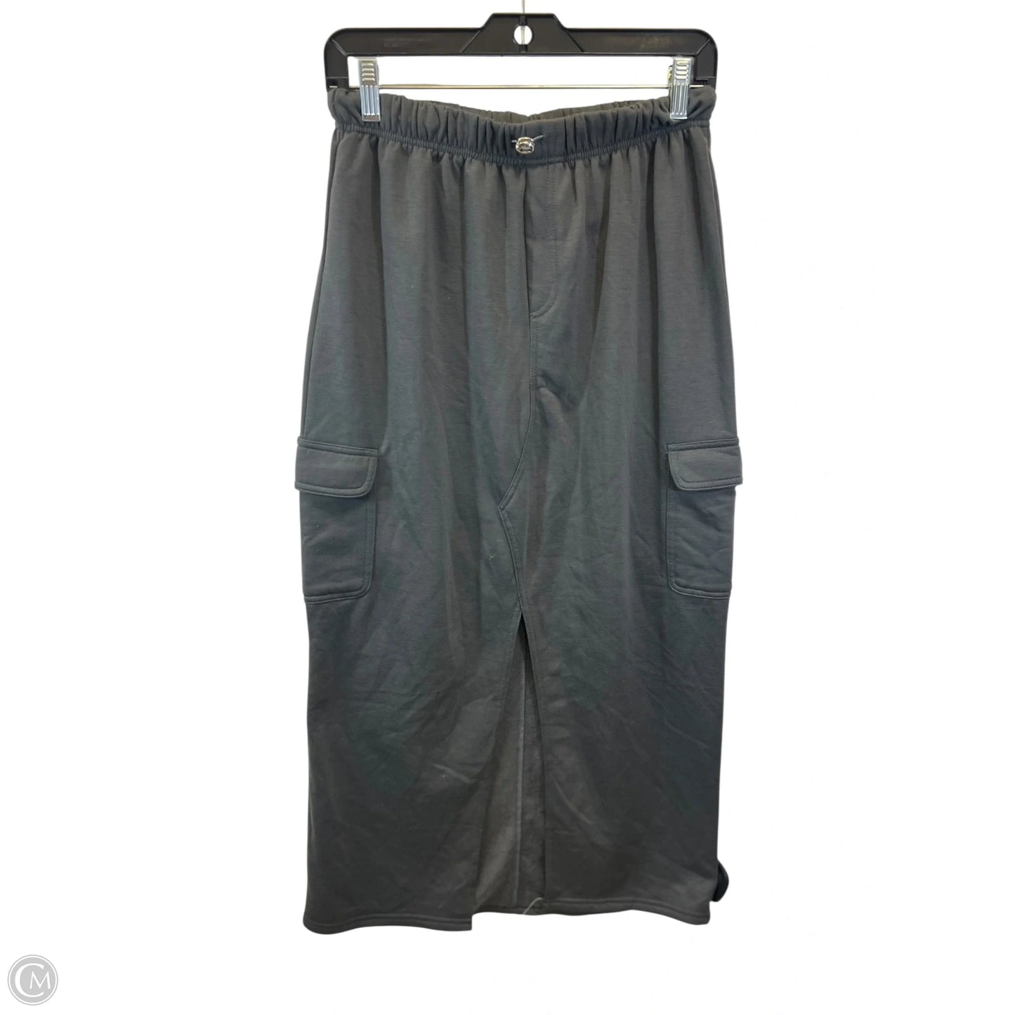 Skirt Maxi By Almost Famous In Grey, Size: M