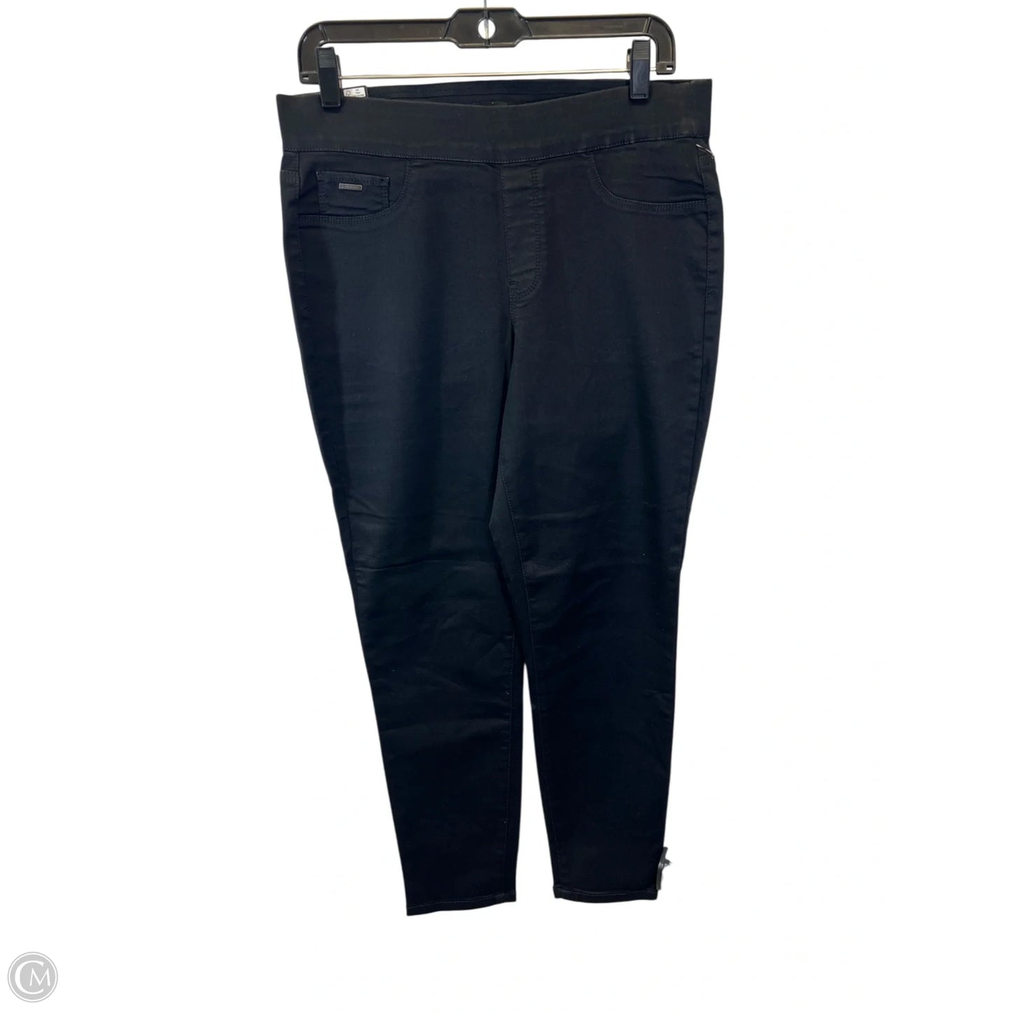 Jeans Skinny By Nine West Apparel In Black, Size: 12