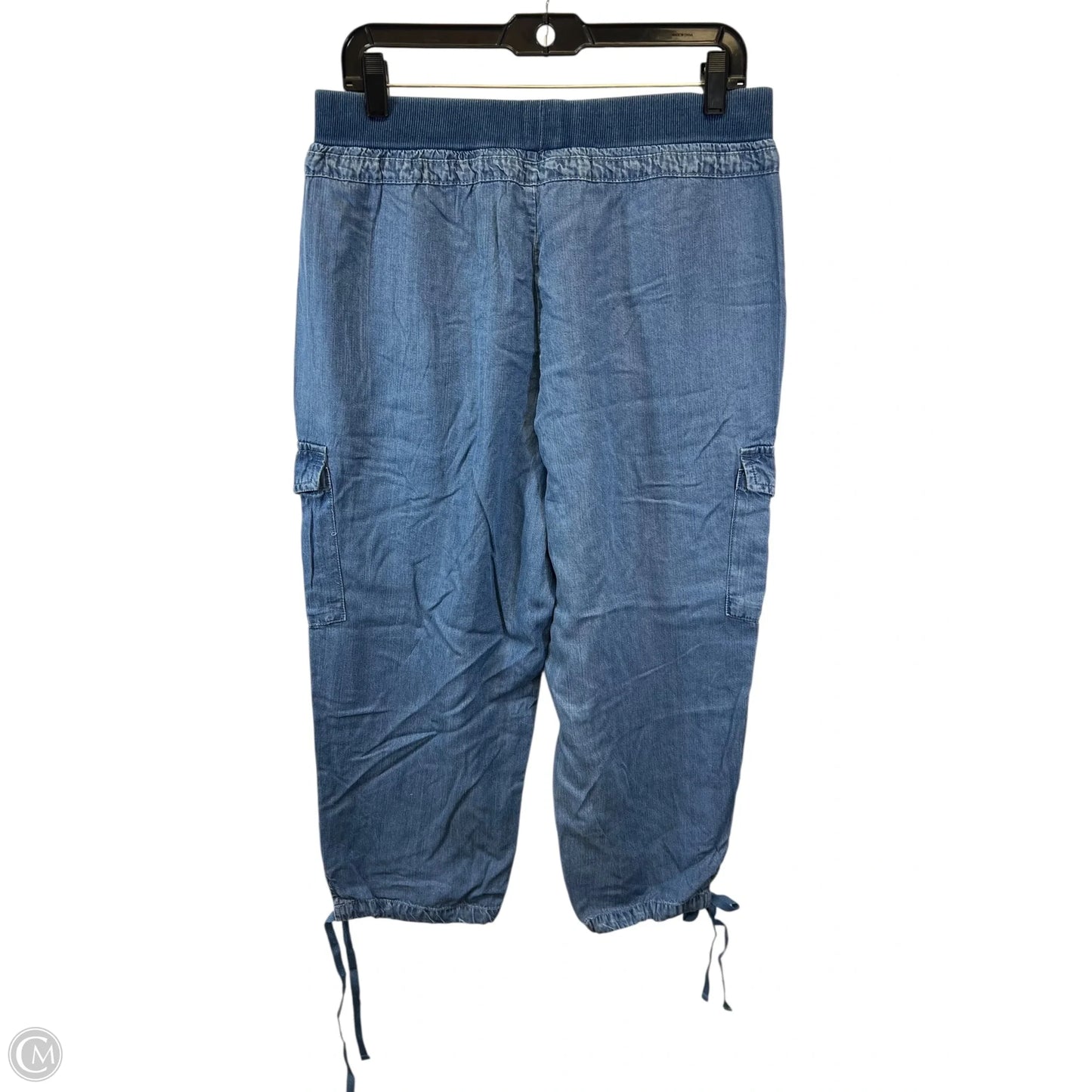 Jeans Straight By Classic Apparel In Blue Denim, Size: S
