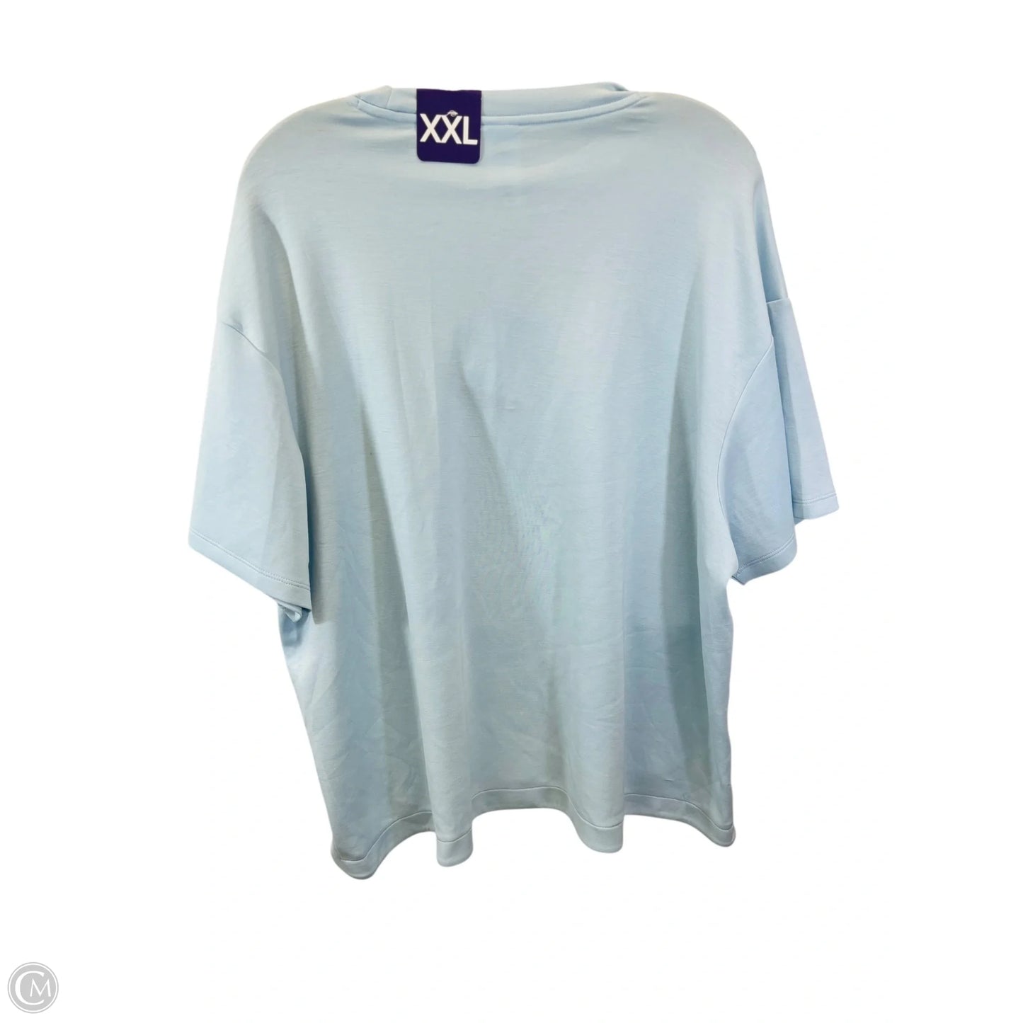 Top Short Sleeve Basic By Members Mark In Blue, Size: Xxl