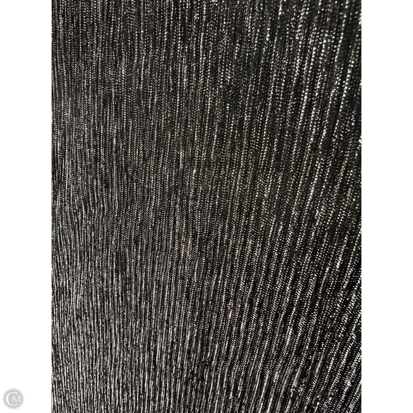 Dress Party Midi By Nine West Apparel In Grey & Silver, Size: S