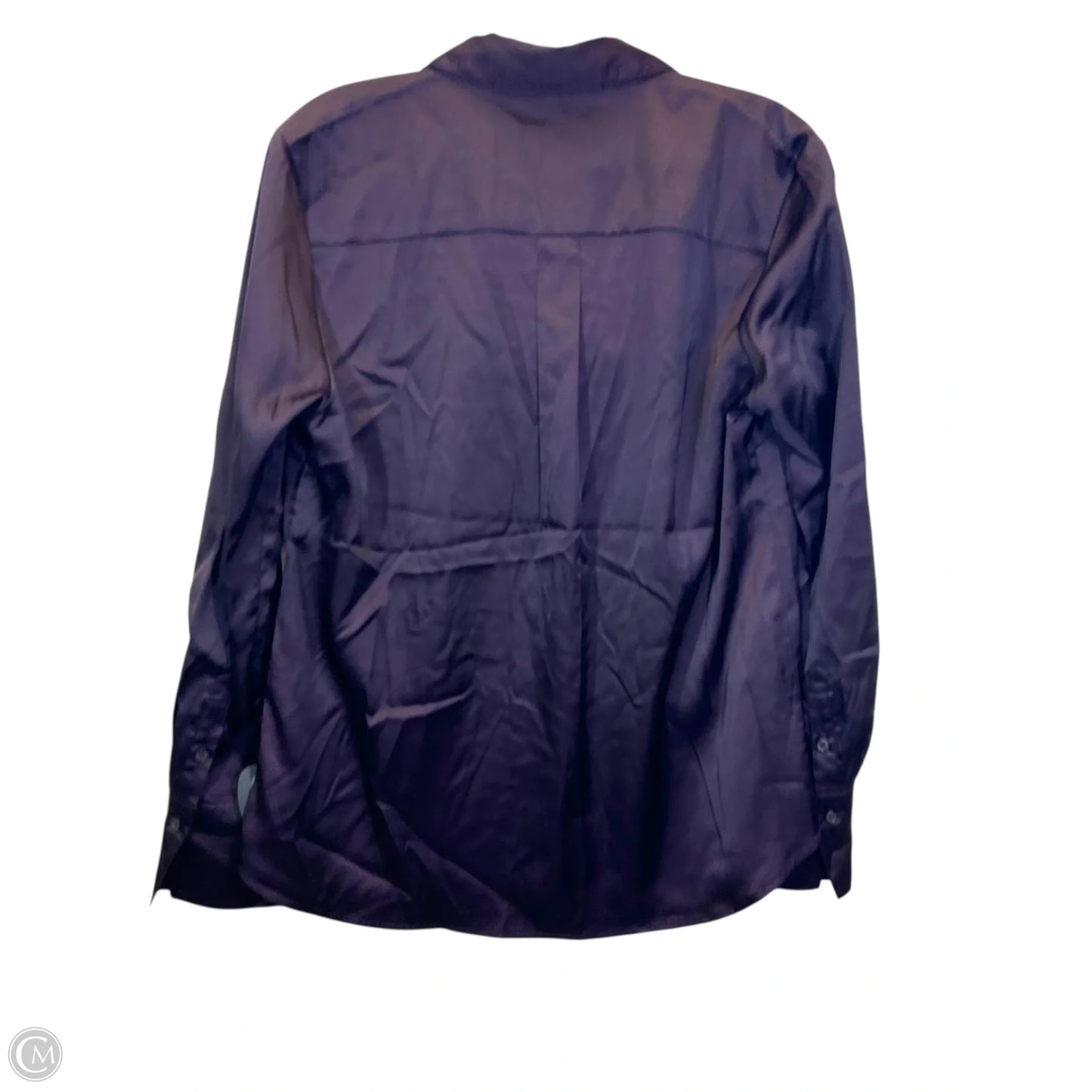 Top Long Sleeve By Banana Republic In Purple, Size: M