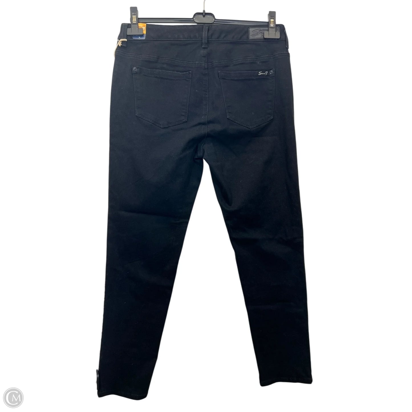 Jeans Skinny By Seven 7 In Black, Size: 14