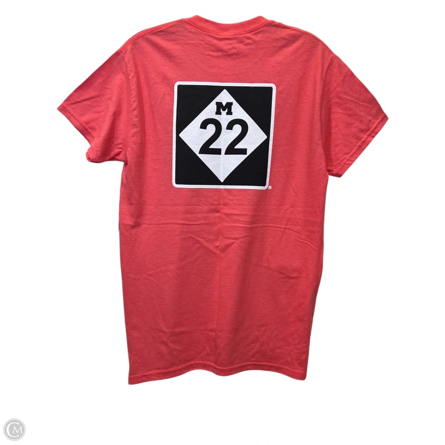 Top Short Sleeve Basic By M22 In Pink, Size: S
