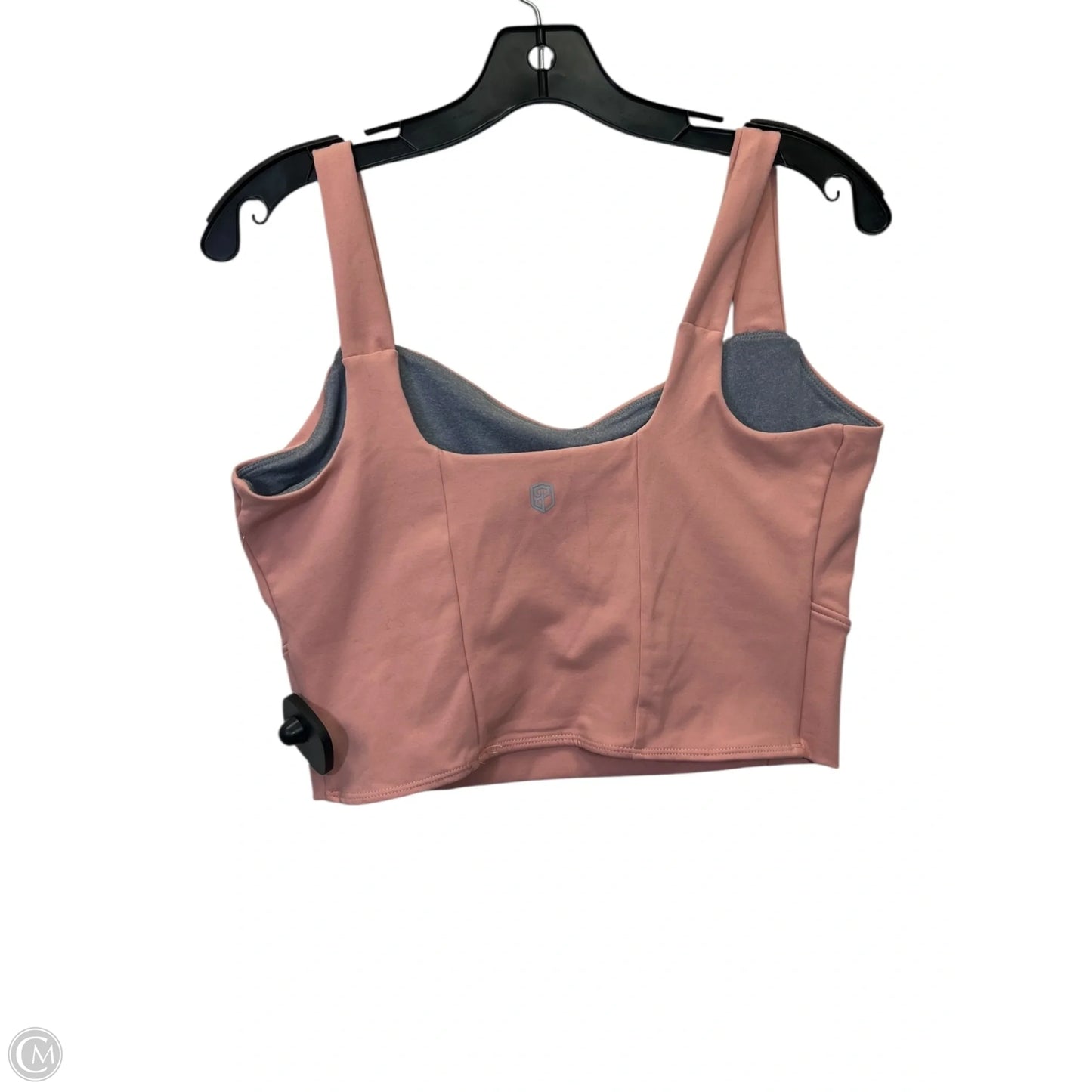Athletic Bra By Born Primitive In Pink & Silver, Size: Xl